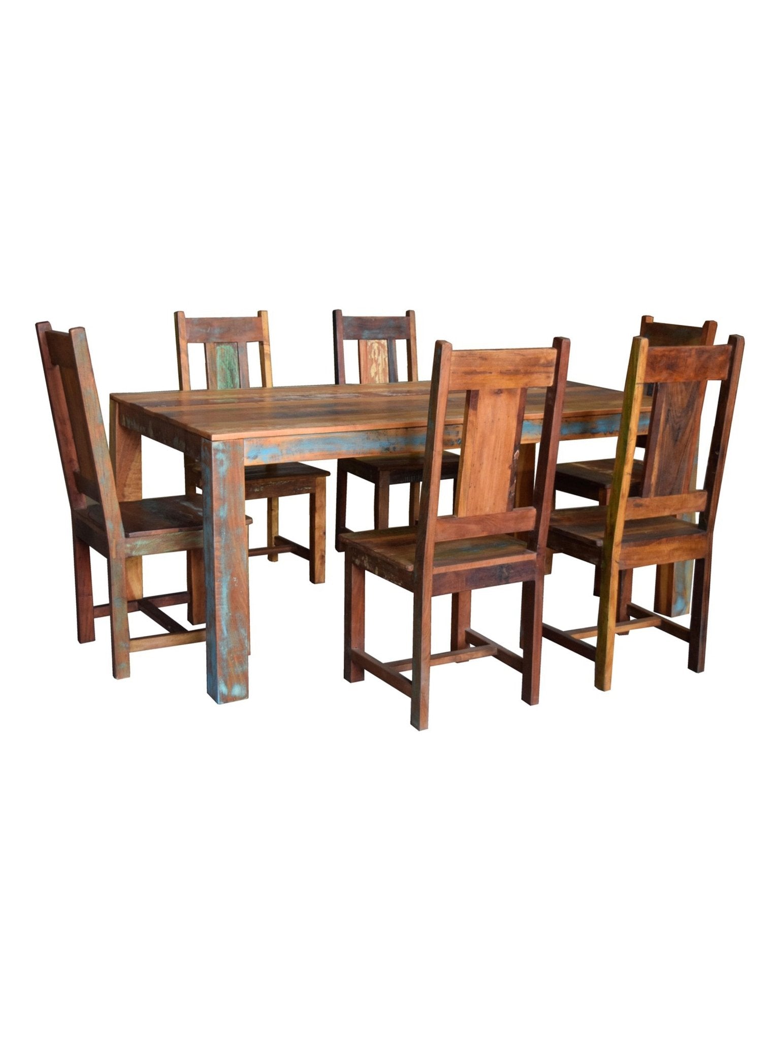 Eclectic Home Dining Table Rainforest Wood Rectangular - Furnitures - Eclectic Home - Atlanta Designer Rugs