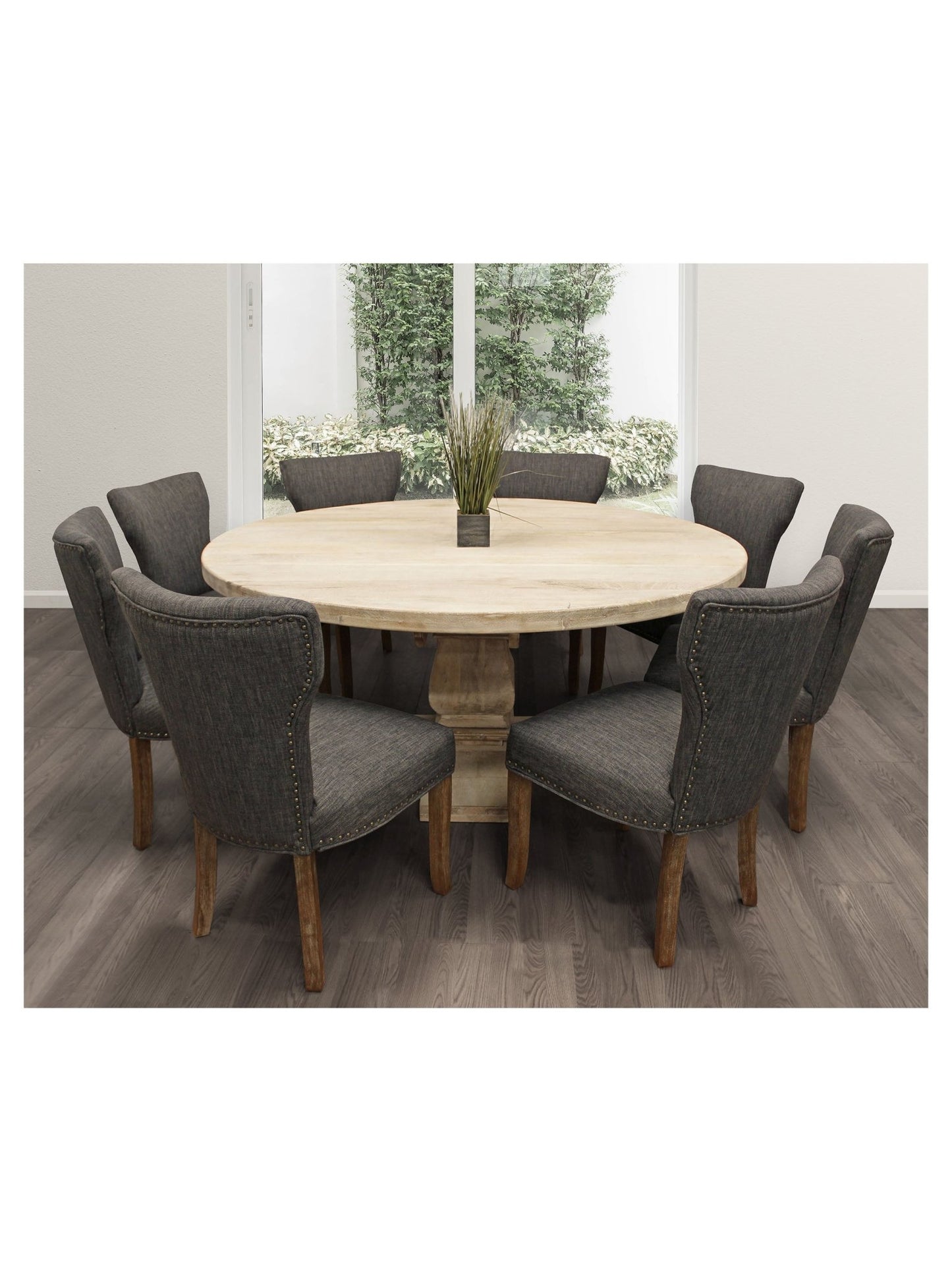 Eclectic Home Dining Chair Howel Dark Gray - Furnitures - Eclectic Home - Atlanta Designer Rugs