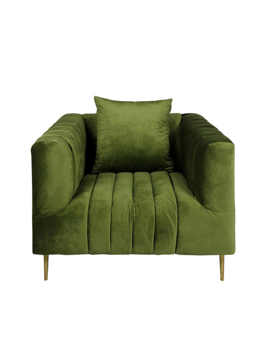 Eclectic Home Rutland Olive Sofa Chair - Furnitures - Eclectic Home - Atlanta Designer Rugs