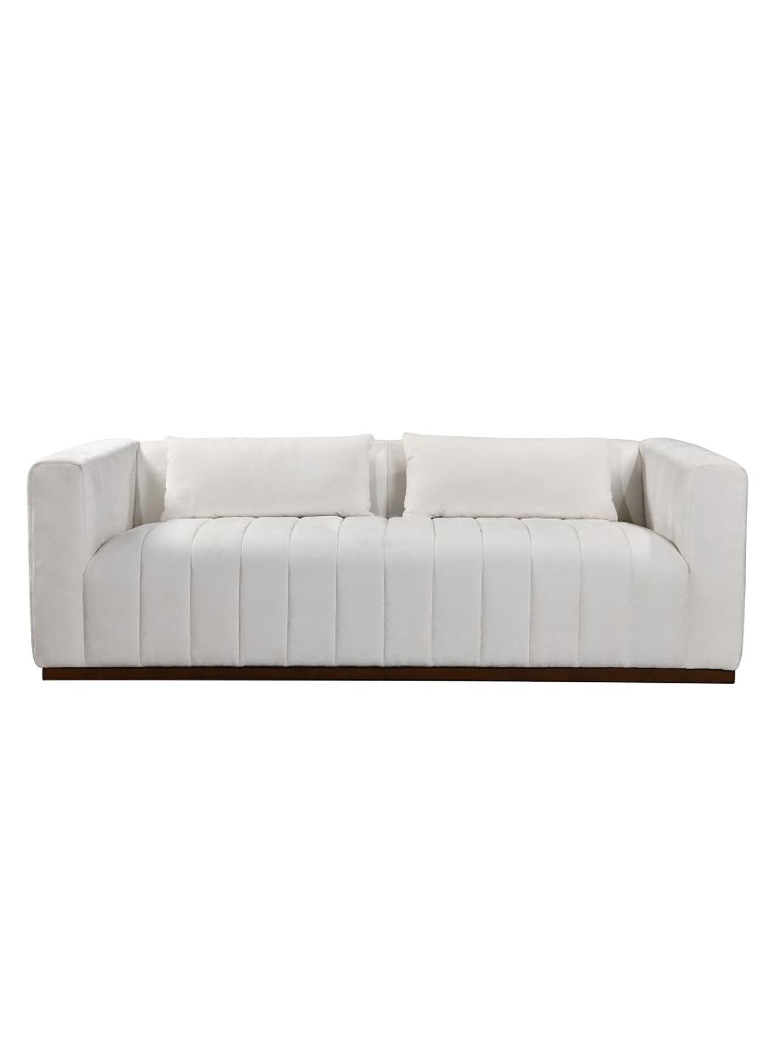 Eclectic Home Sofa Storme Ivory - Furnitures - Eclectic Home - Atlanta Designer Rugs