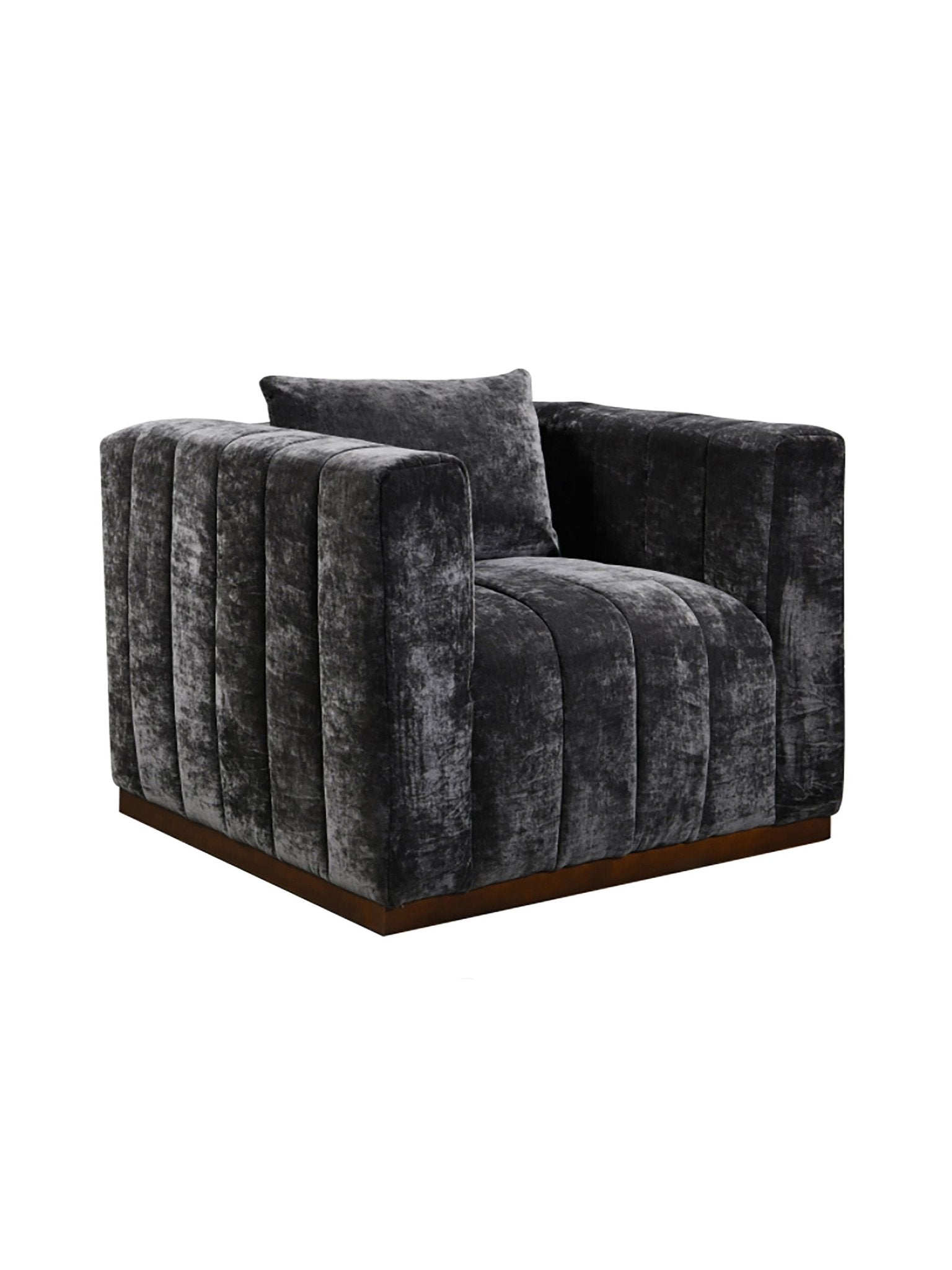 Eclectic Home Storme Prism Black Sofa Chair - Furnitures - Eclectic Home - Atlanta Designer Rugs