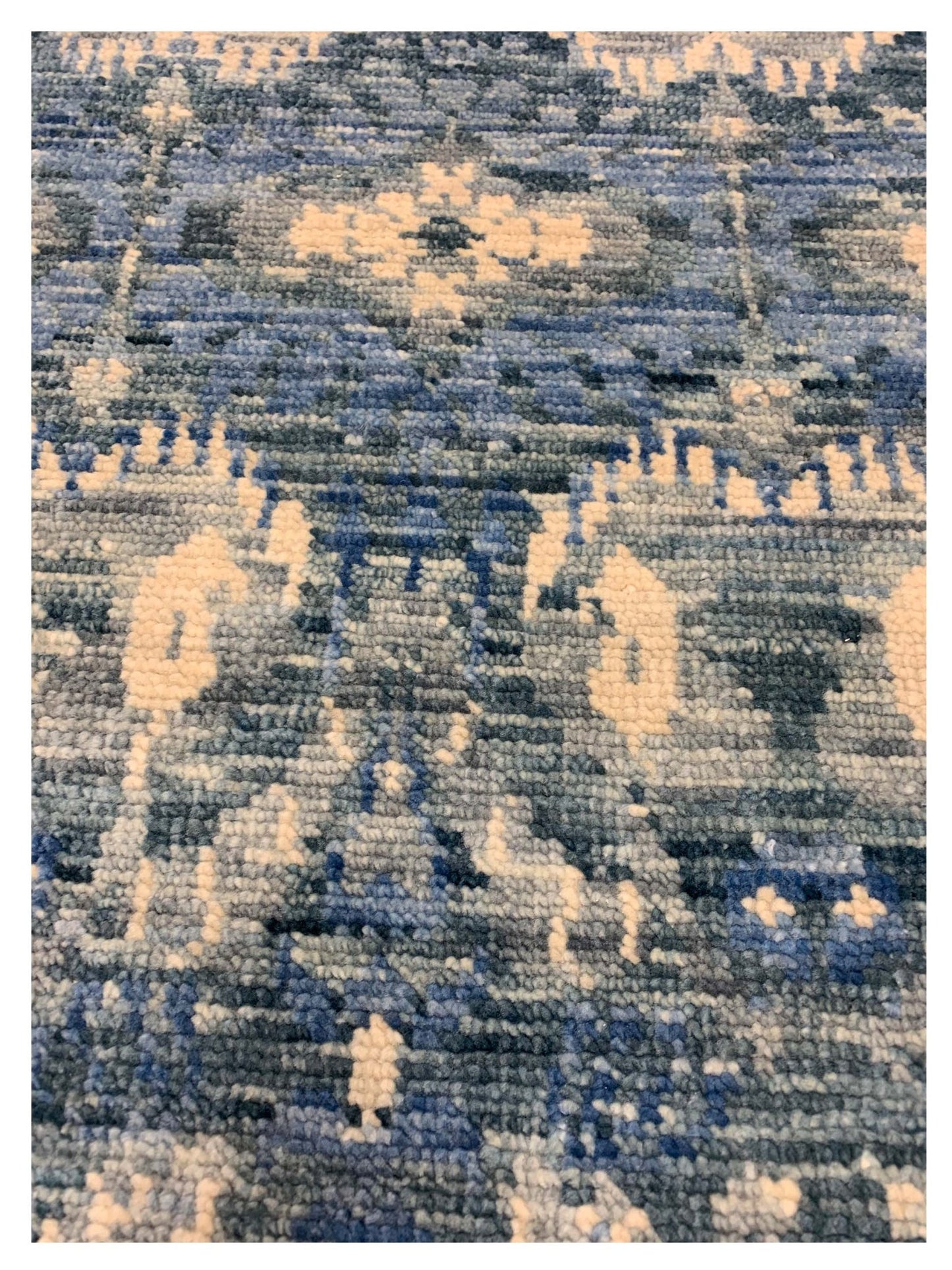 Artisan Amanda Blue Transitional Knotted Rug - Rugs - Artisan - Atlanta Designer Rugs