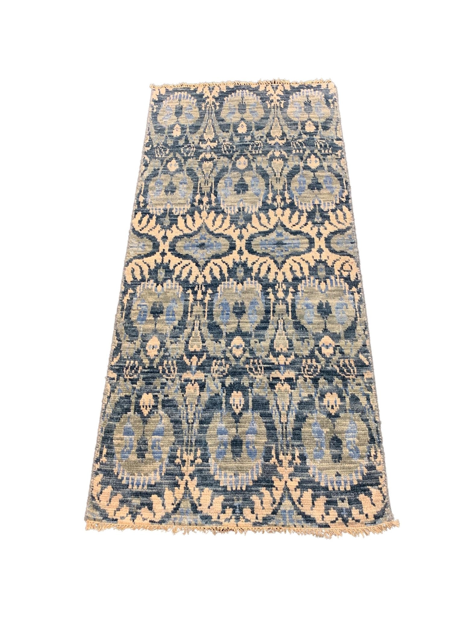 Artisan Amanda Blue Transitional Knotted Rug - Rugs - Artisan - Atlanta Designer Rugs