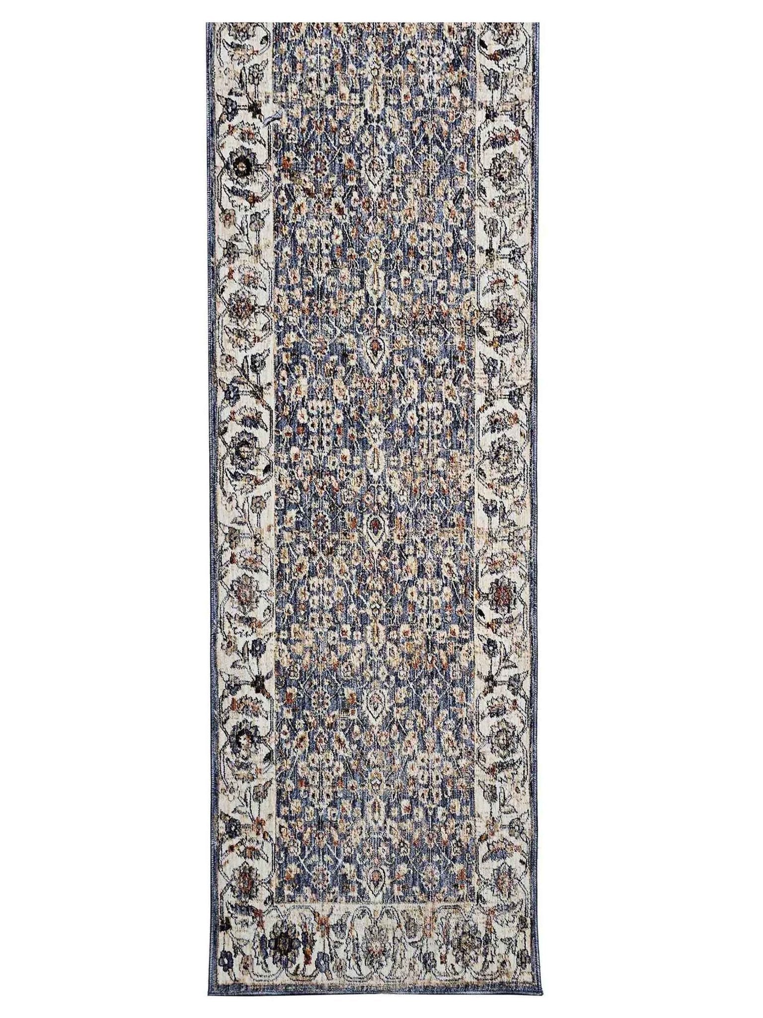 Artisan Stana Navy Ivory Traditional Machinemade Rug - Rugs - Artisan - Atlanta Designer Rugs