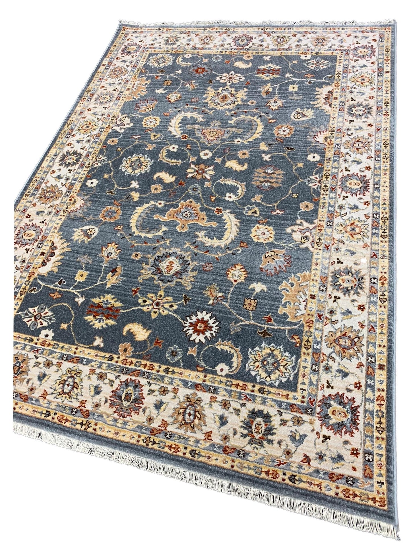 Artisan Amy Gray Ivory Traditional Machinemade Rug - Rugs - Artisan - Atlanta Designer Rugs