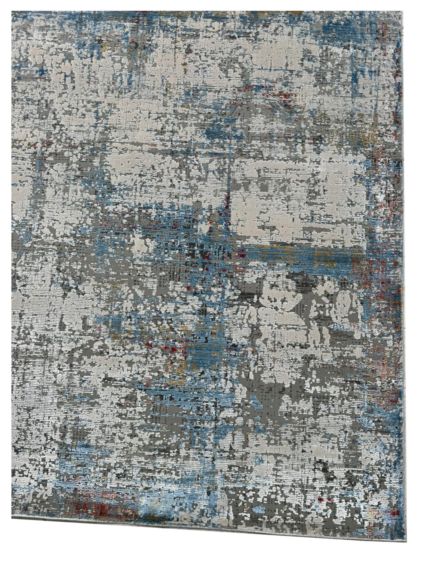 Artisan Venetian Grey Blue Contemporary Machinemade Rug - Rugs - Artisan - Atlanta Designer Rugs