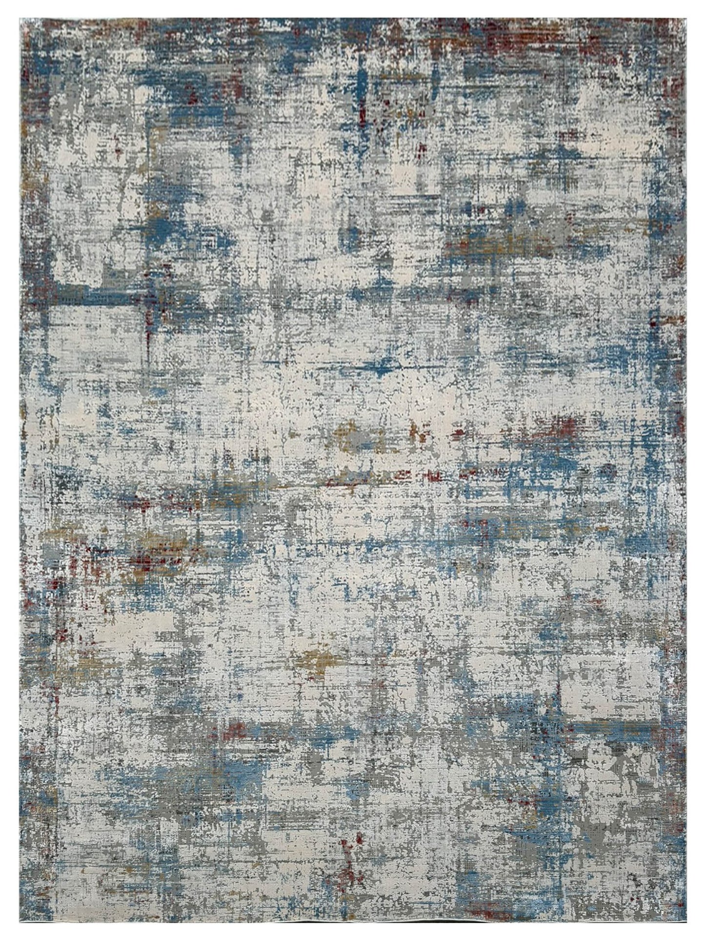 Artisan Venetian Grey Blue Contemporary Machinemade Rug - Rugs - Artisan - Atlanta Designer Rugs