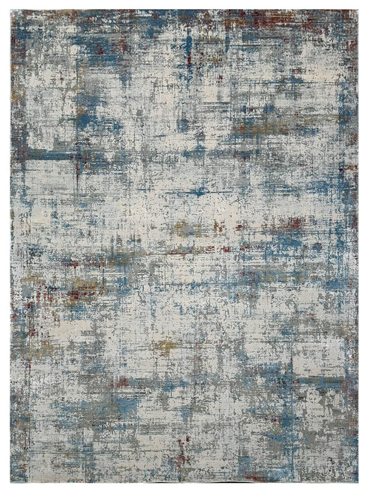 Artisan Venetian Grey Blue Contemporary Machinemade Rug - Rugs - Artisan - Atlanta Designer Rugs