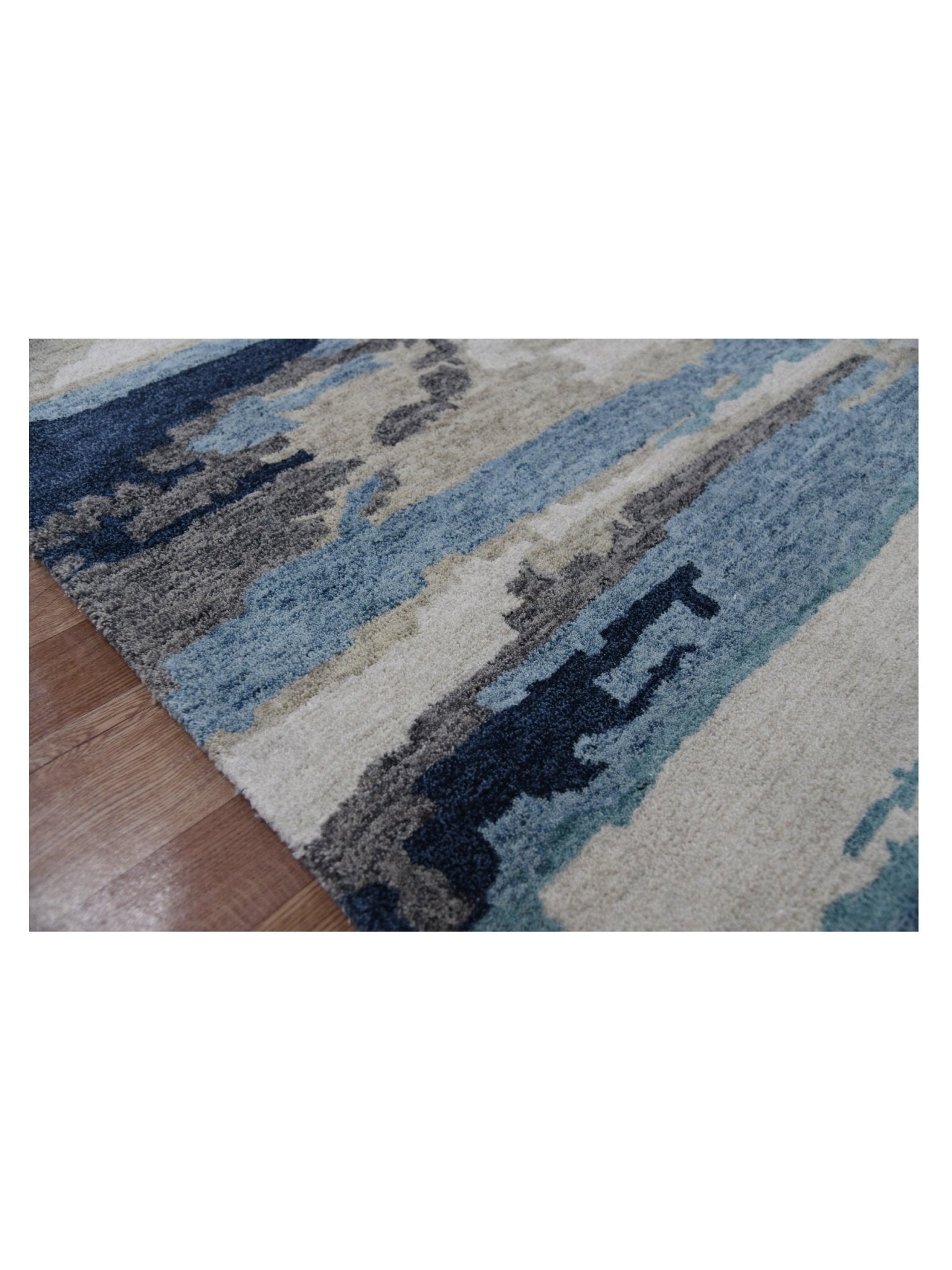 Limited ADELAIDE AD - 104 BLUE Transitional Tufted Rug - Rugs - Limited - Atlanta Designer Rugs