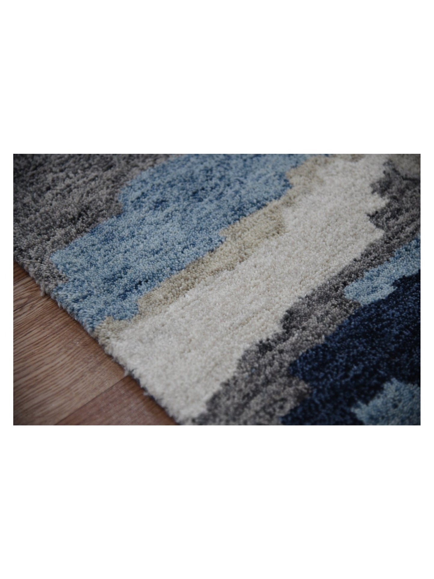 Limited ADELAIDE AD - 104 BLUE Transitional Tufted Rug - Rugs - Limited - Atlanta Designer Rugs