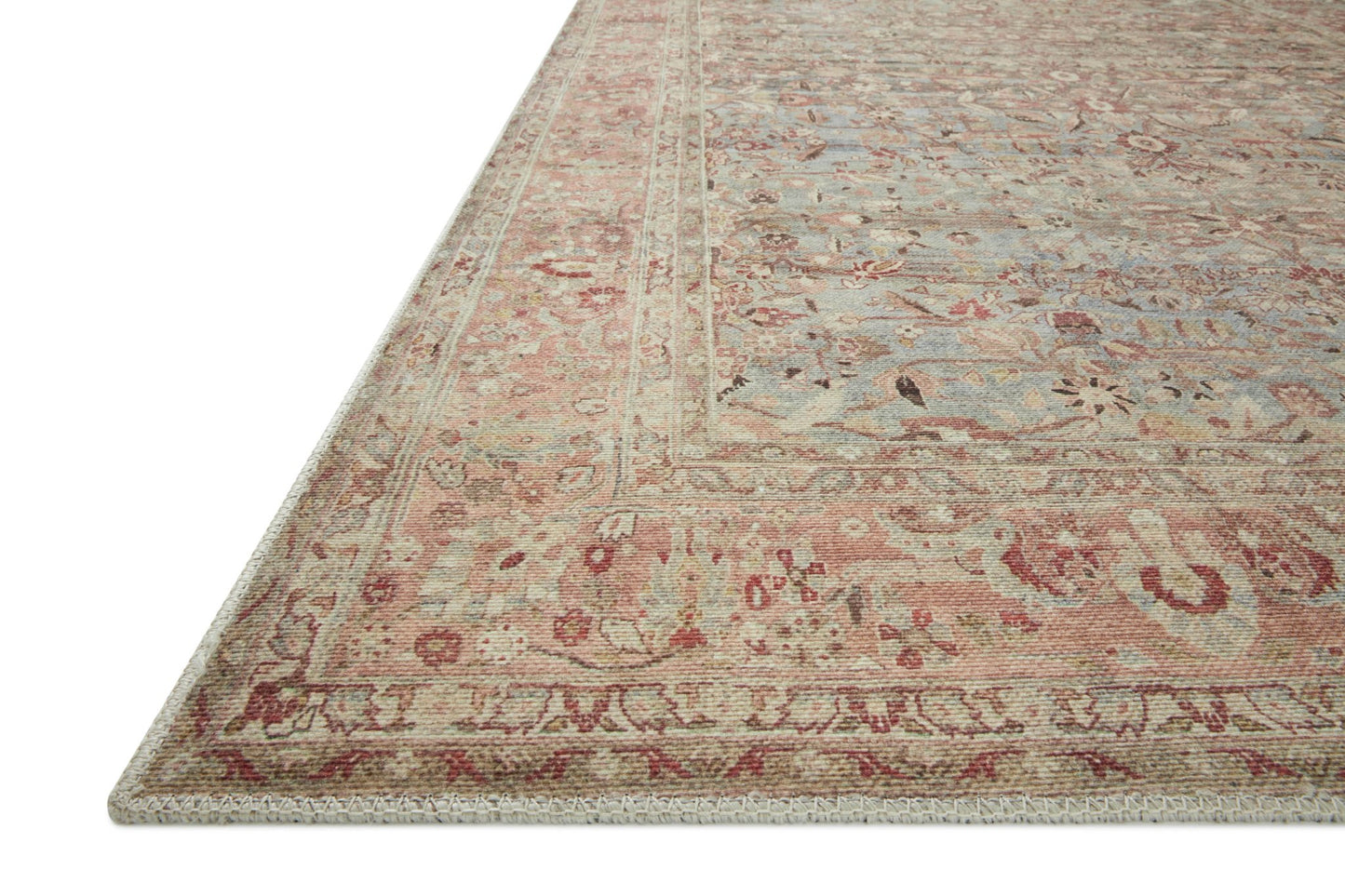 Loloi II Adrian ADR - 06 Ocean Clay Traditional Power Loomed Rug - Rugs - Loloi II - Atlanta Designer Rugs