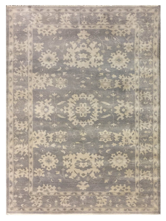 Artisan Jessica Grey Traditional Knotted Rug - Rugs - Artisan - Atlanta Designer Rugs