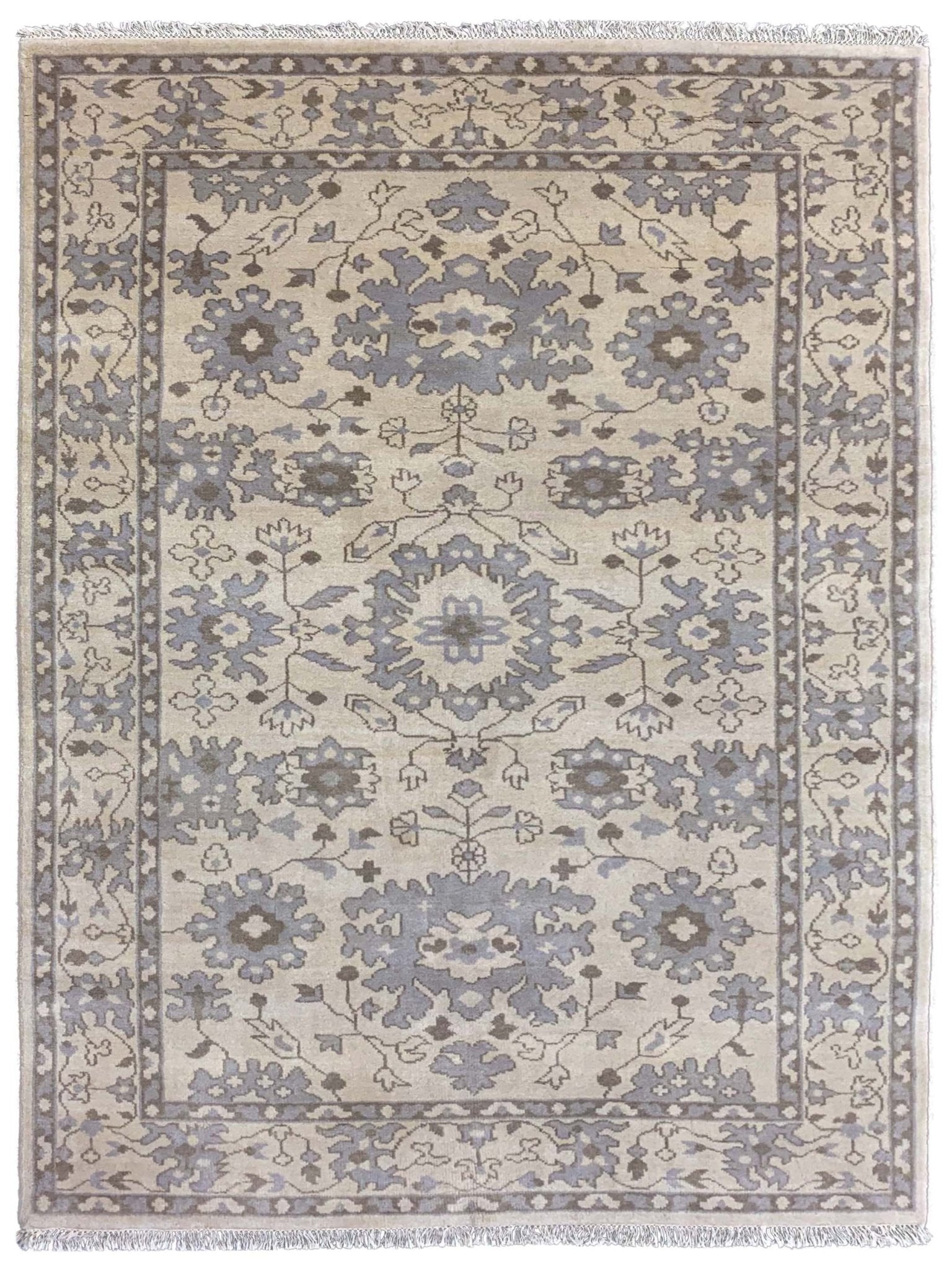 Artisan Jessica Beige Traditional Knotted Rug - Rugs - Artisan - Atlanta Designer Rugs