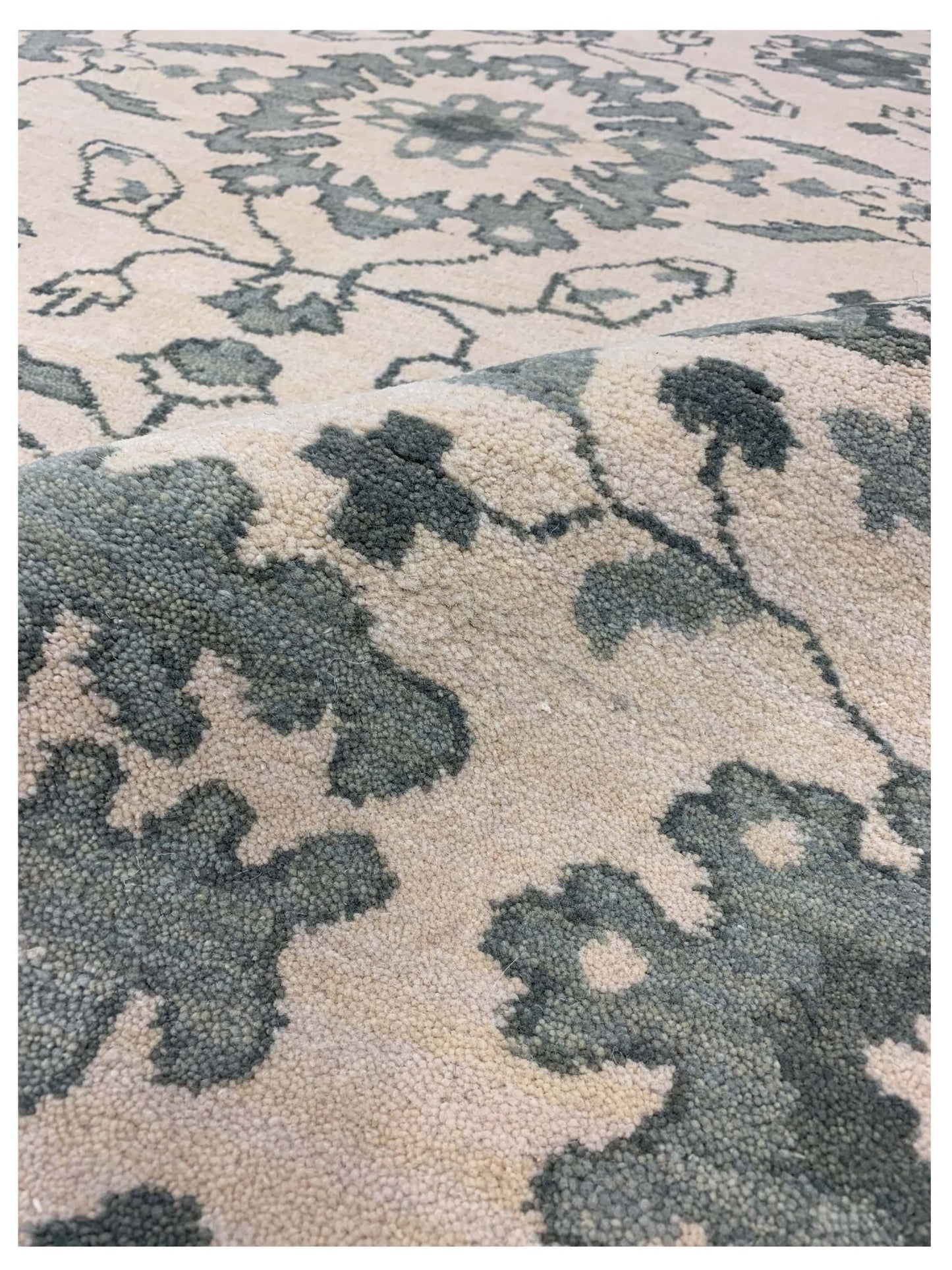 Artisan Jessica Ivory Traditional Knotted Rug - Rugs - Artisan - Atlanta Designer Rugs