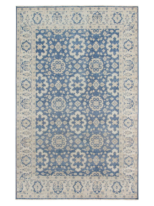 Limited ALBURY AL - 551 STONE BLUE Traditional Knotted Rug - Rugs - Limited - Atlanta Designer Rugs