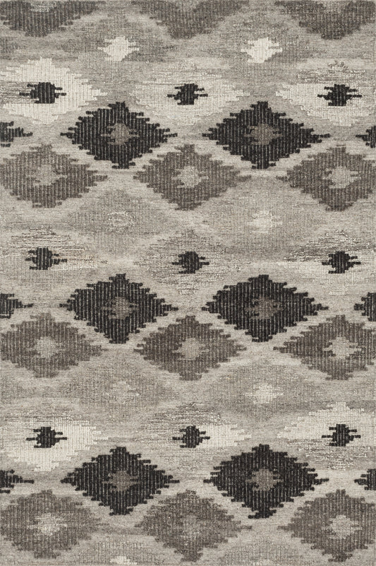 Loloi AKINA AK-02 Grey Charcoal Transitional Hand Woven Rug