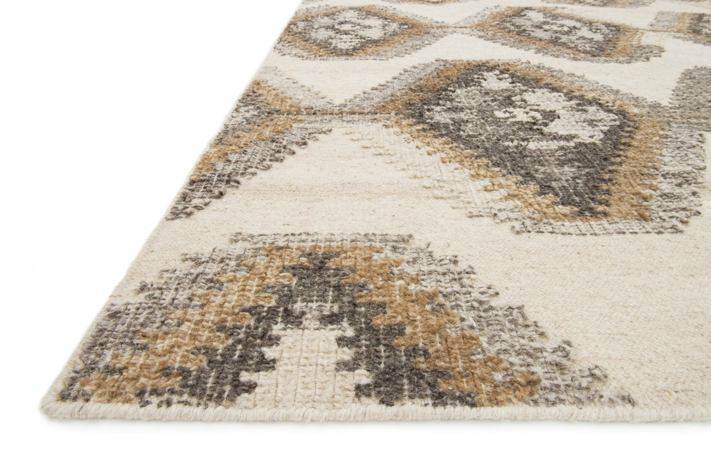 Loloi AKINA AK - 03 Ivory Camel Transitional Hand Woven Rug - Rugs - Loloi - Atlanta Designer Rugs