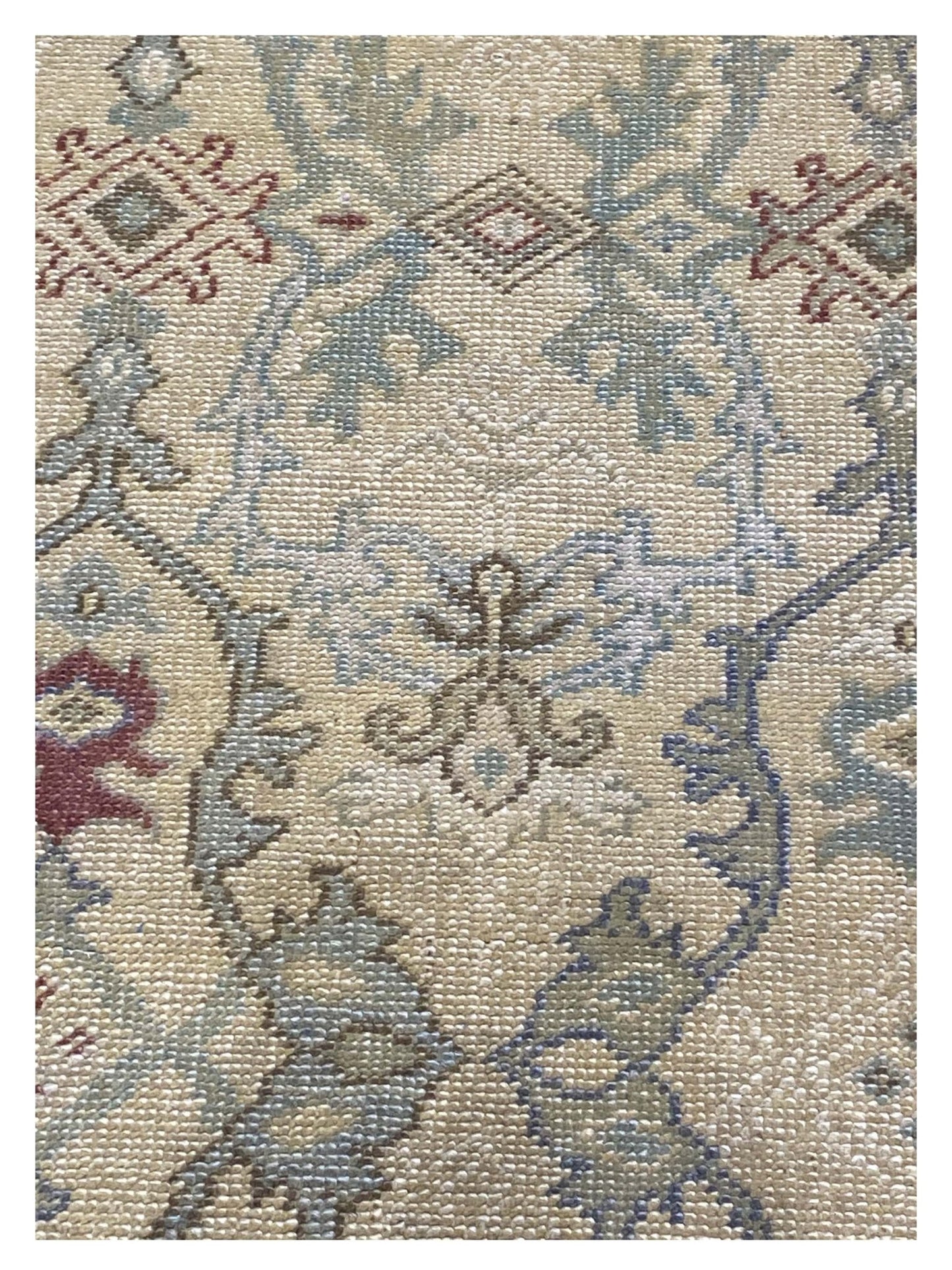 Artisan Uma Gold Beige Traditional Knotted Rug - Rugs - Artisan - Atlanta Designer Rugs