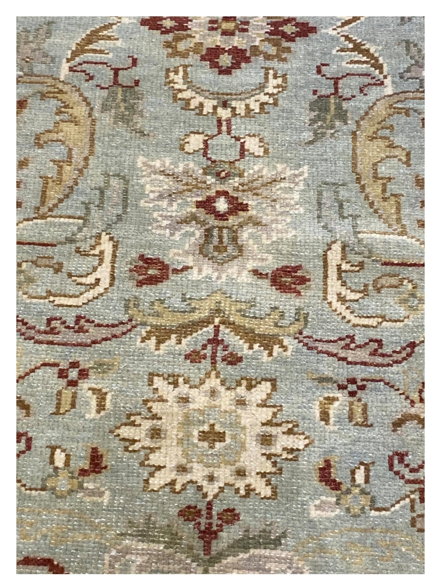 Artisan Uma Lt.Green Traditional Knotted Rug - Rugs - Artisan - Atlanta Designer Rugs