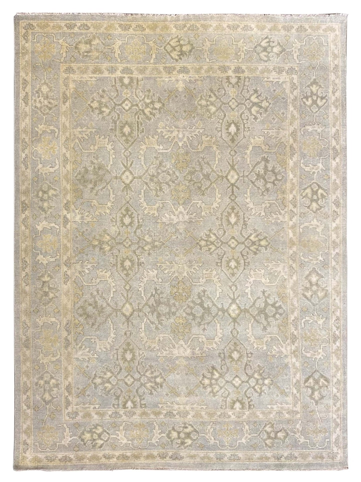 Artisan Emma Lt.Aqua Traditional Knotted Rug - Rugs - Artisan - Atlanta Designer Rugs