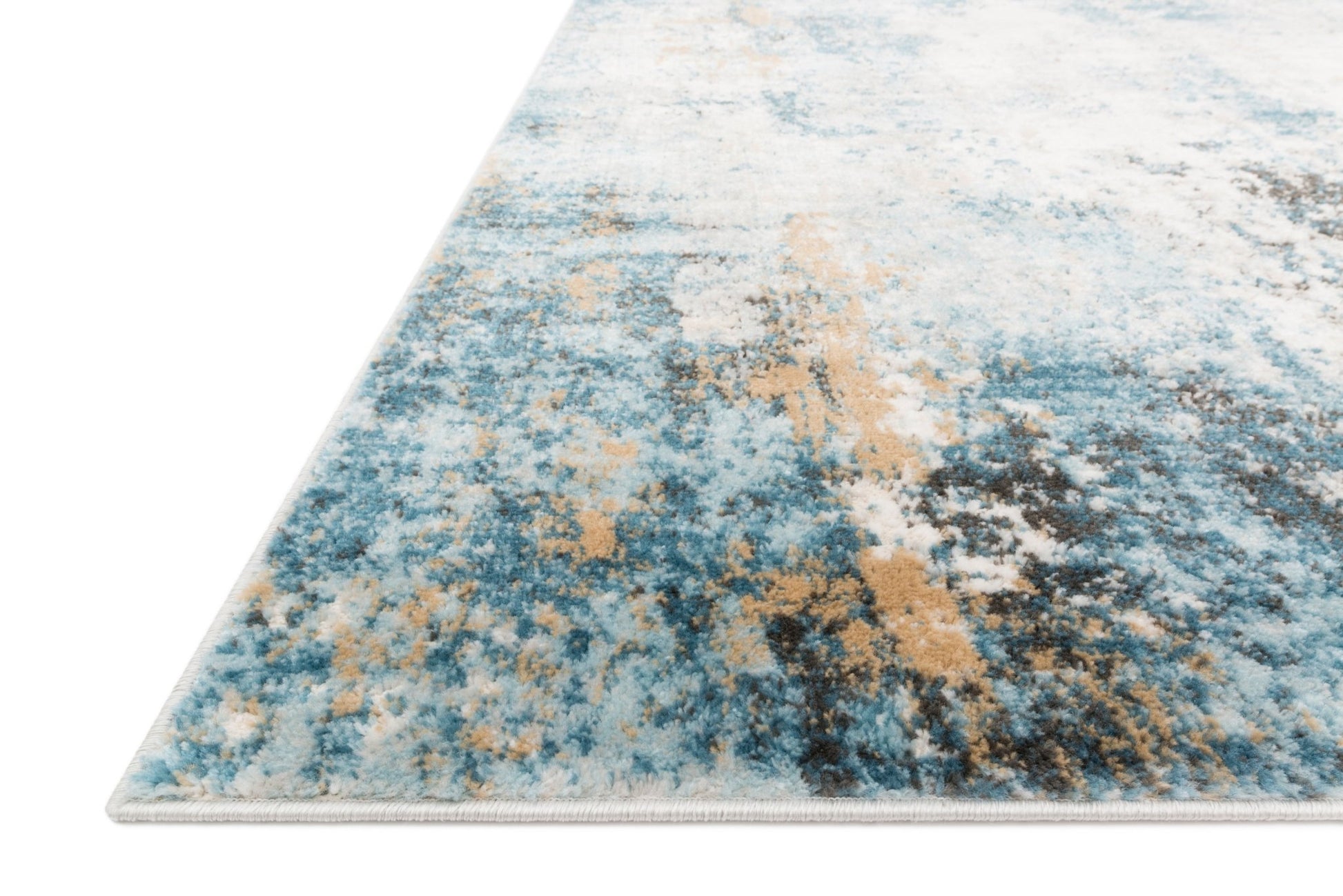 Loloi II Alchemy ALC - 05 Denim Ivory Contemporary Rug - Rugs - Loloi II - Atlanta Designer Rugs