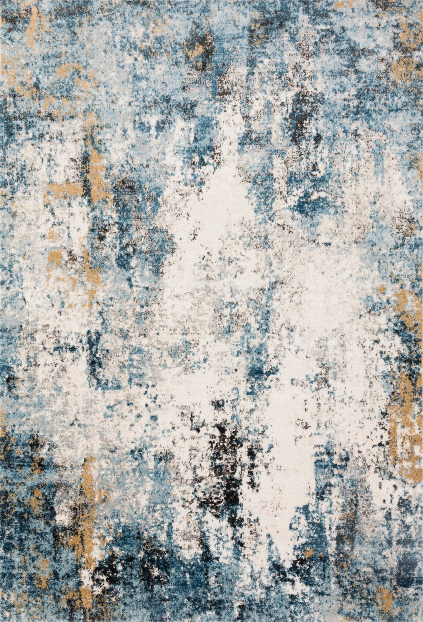 Loloi II Alchemy ALC - 05 Denim Ivory Contemporary Rug - Rugs - Loloi II - Atlanta Designer Rugs