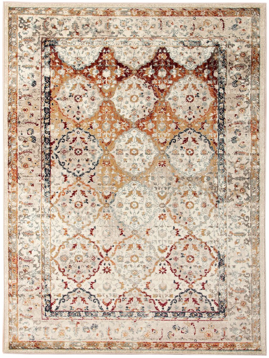 Limited Lizzo LA - 855 IVORY MULTI Traditional Machinemade Rug - Rugs - Limited - Atlanta Designer Rugs