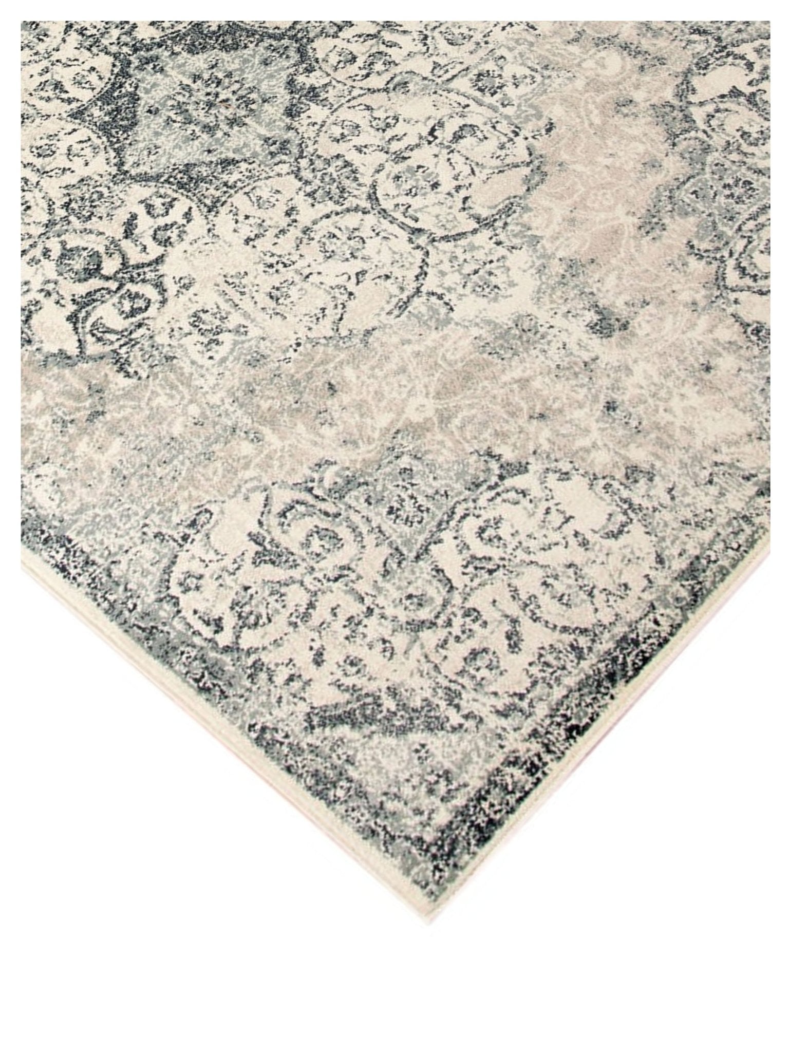 Limited Lizzo LA - 856 IVORY BLUE Traditional Machinemade Rug - Rugs - Limited - Atlanta Designer Rugs