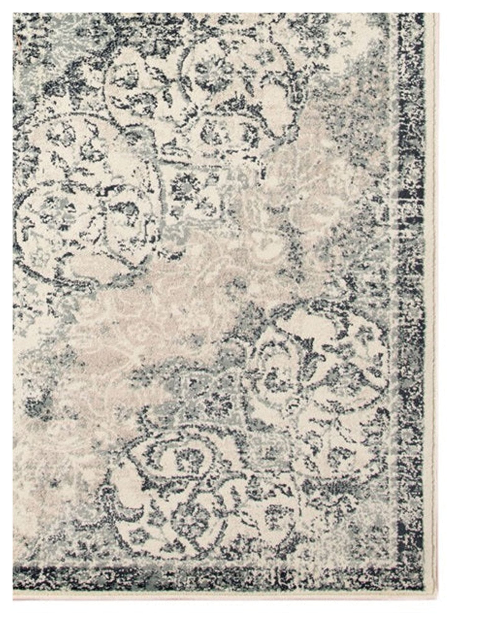 Limited Lizzo LA - 856 IVORY BLUE Traditional Machinemade Rug - Rugs - Limited - Atlanta Designer Rugs