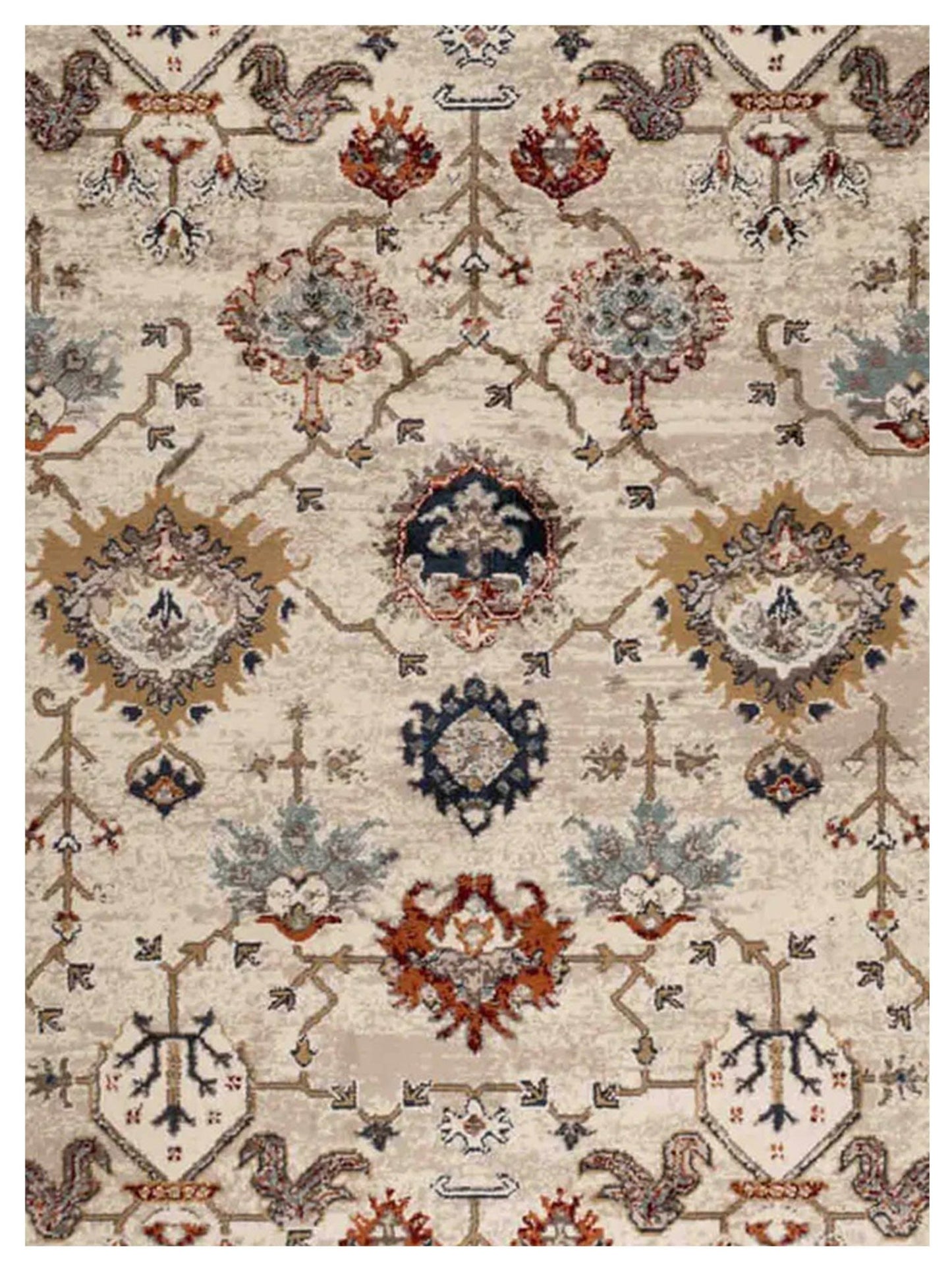 Limited Lizzo LA - 858 Beige Traditional Machinemade Rug - Rugs - Limited - Atlanta Designer Rugs