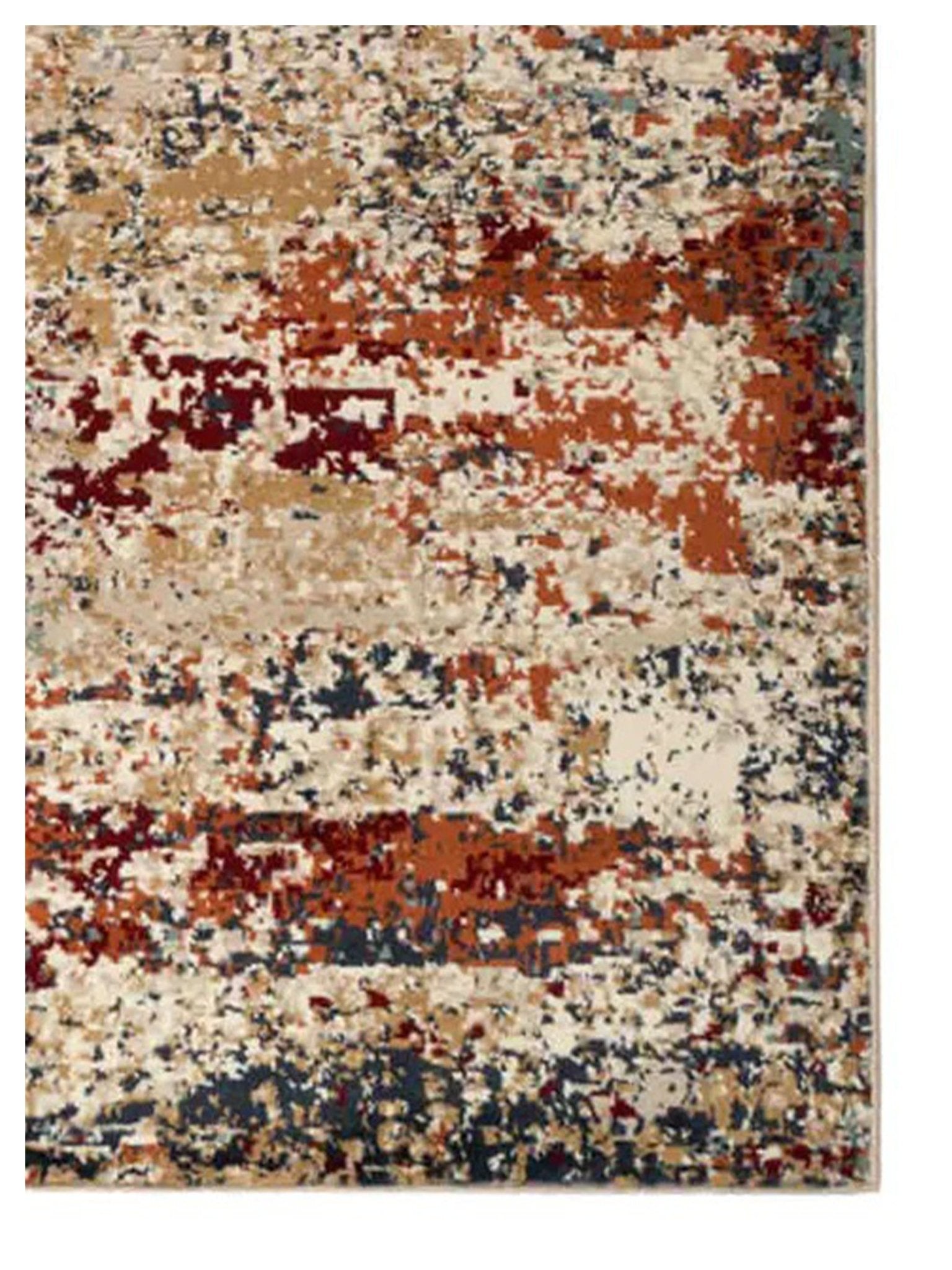 Limited Lizzo LA - 859 IVORY ORANGE Transitional Machinemade Rug - Rugs - Limited - Atlanta Designer Rugs