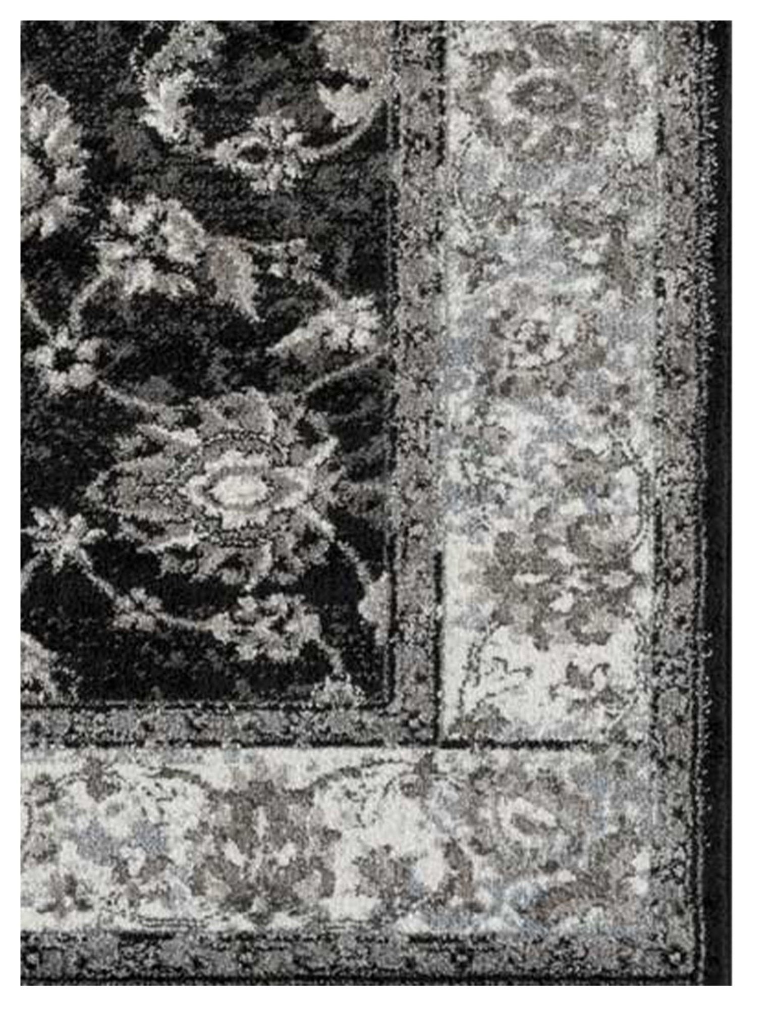 Limited Tatiana TU - 110 BLACK IVORY Traditional Machinemade Rug - Rugs - Limited - Atlanta Designer Rugs