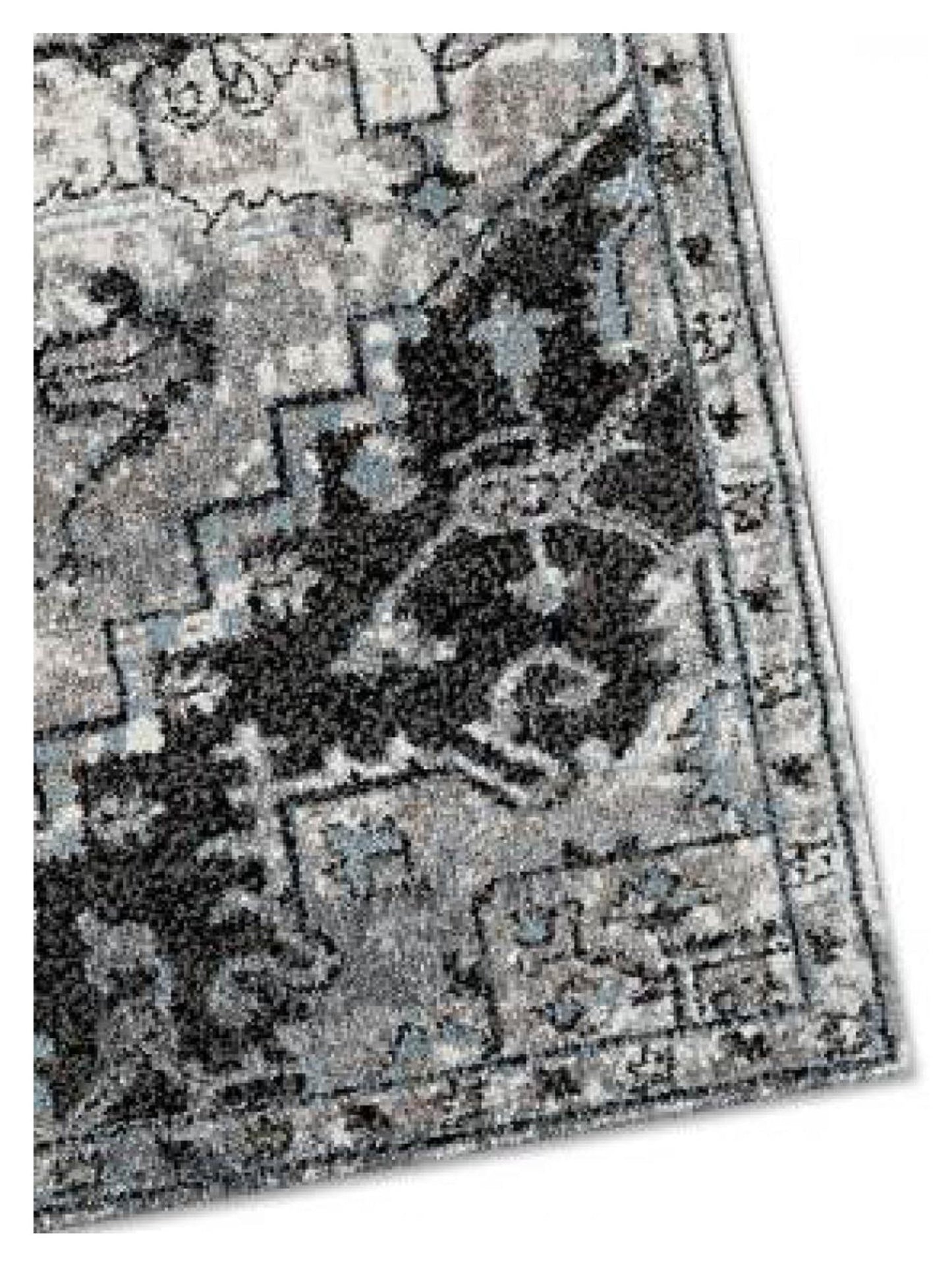 Limited Tatiana TU - 102 IVORY GRAY Traditional Machinemade Rug - Rugs - Limited - Atlanta Designer Rugs