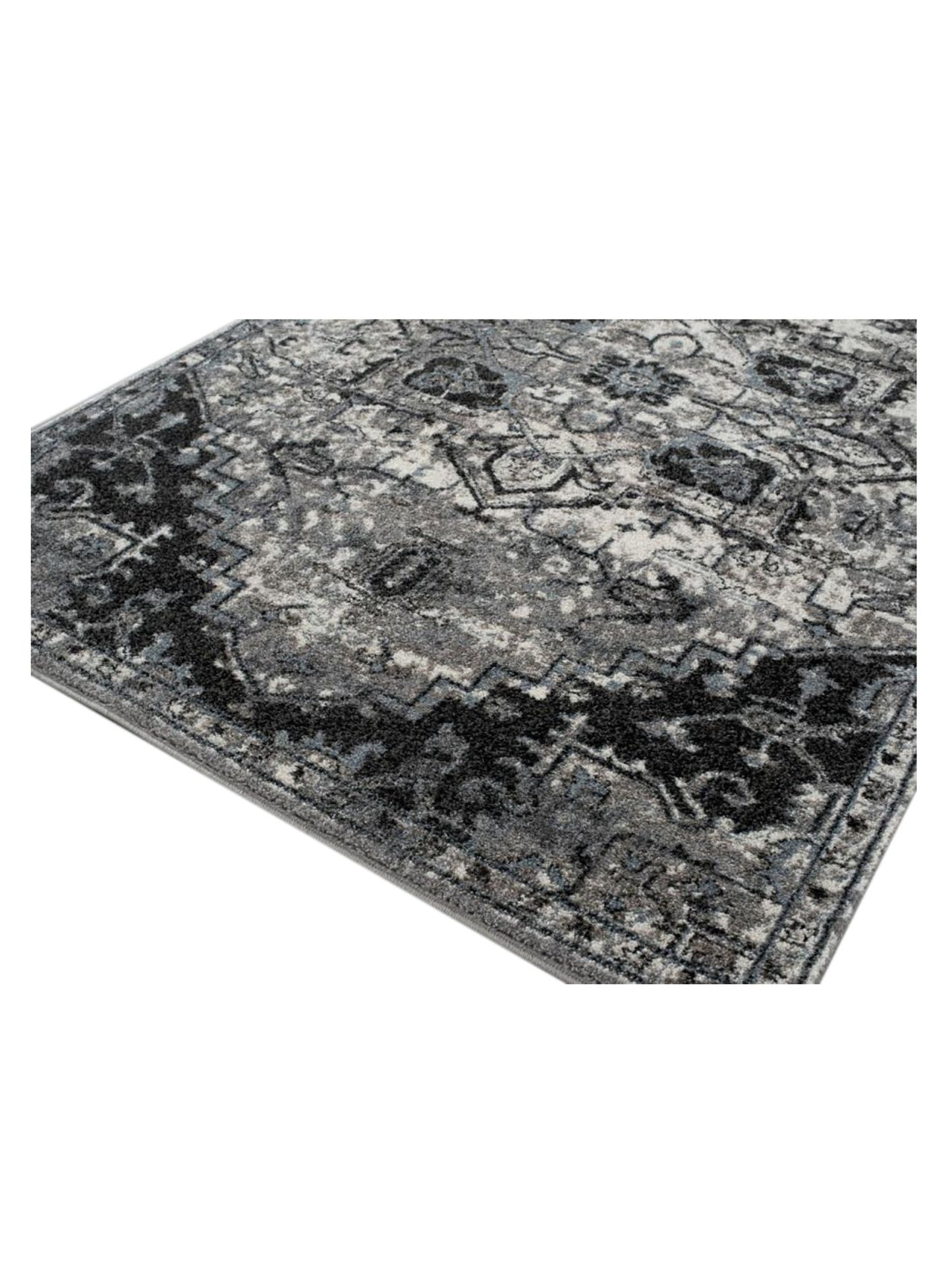 Limited Tatiana TU - 102 IVORY GRAY Traditional Machinemade Rug - Rugs - Limited - Atlanta Designer Rugs