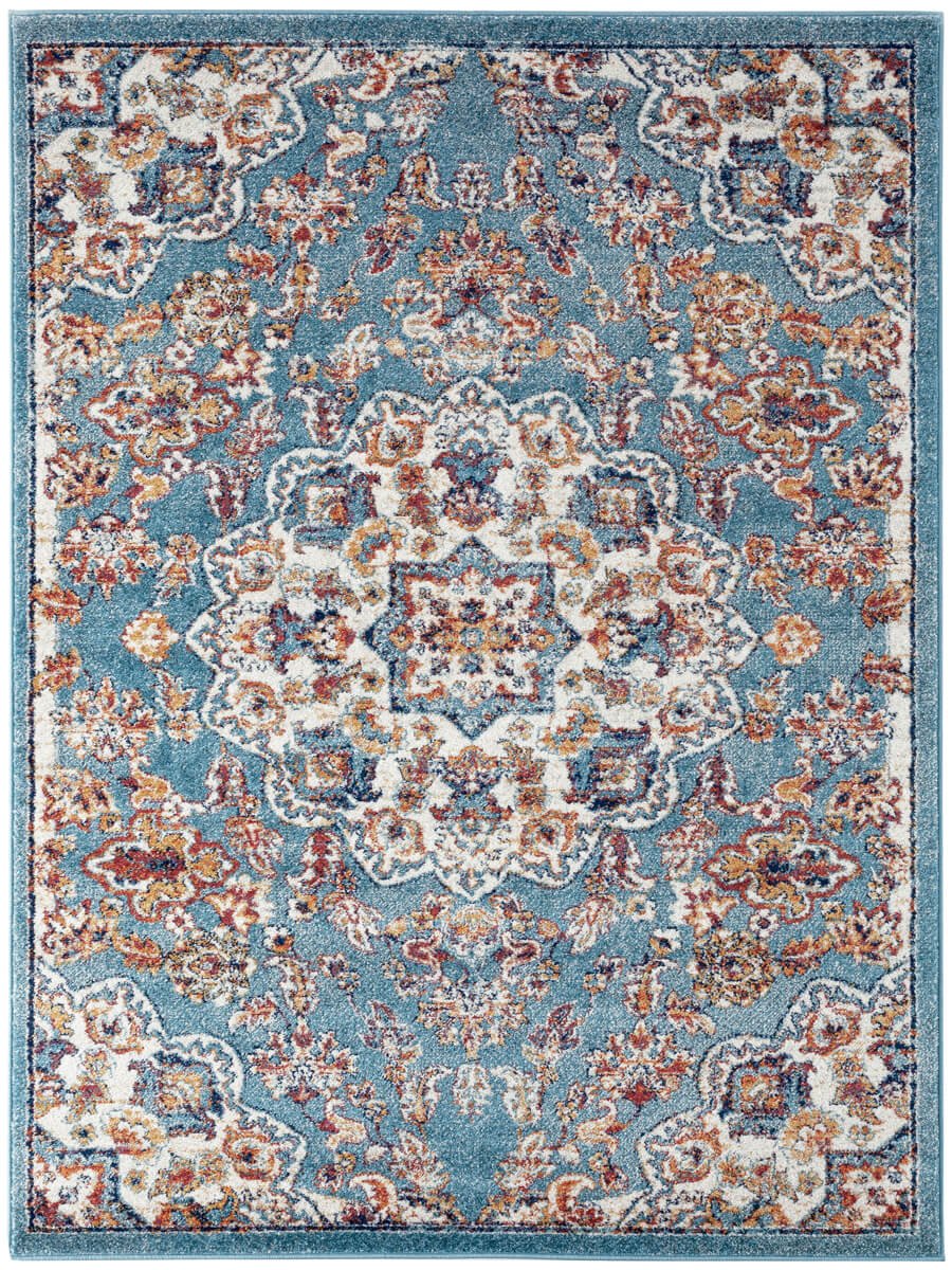 Limited Tatiana TU - 104 SEA BLUE Traditional Machinemade Rug - Rugs - Limited - Atlanta Designer Rugs