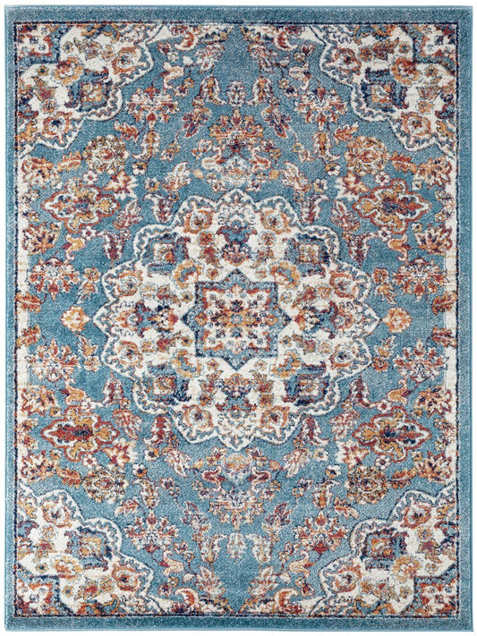 Limited Tatiana TU - 104 SEA BLUE Traditional Machinemade Rug - Rugs - Limited - Atlanta Designer Rugs