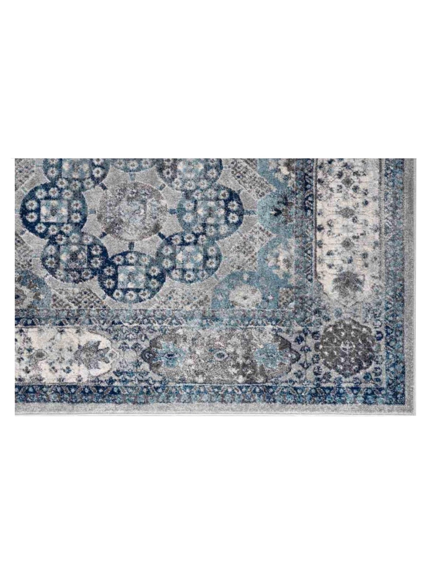 Limited Tatiana TU - 106 GRAY SEA BLUE Traditional Machinemade Rug - Rugs - Limited - Atlanta Designer Rugs