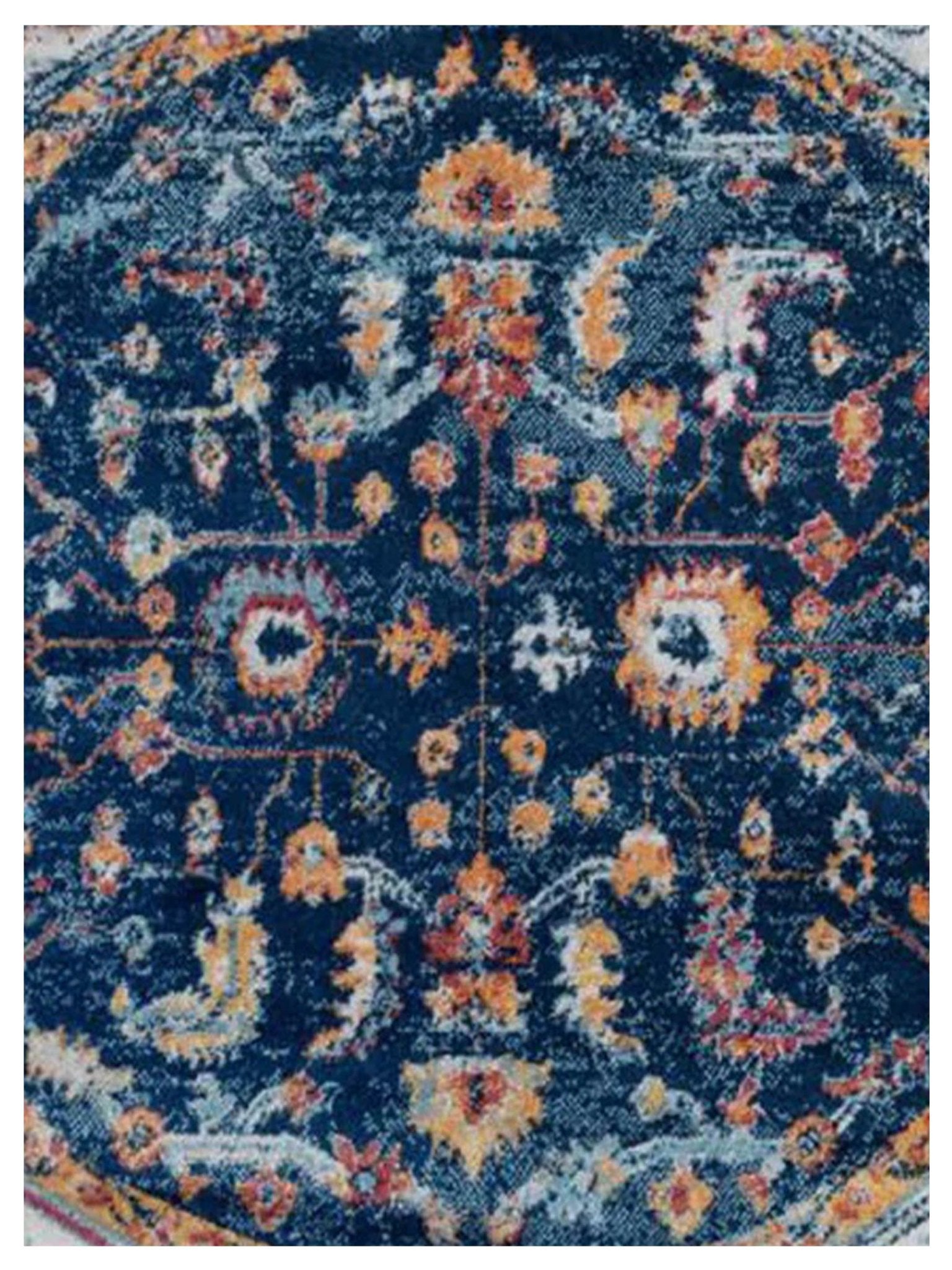 Limited Tatiana TU - 108 NAVY Traditional Machinemade Rug - Rugs - Limited - Atlanta Designer Rugs