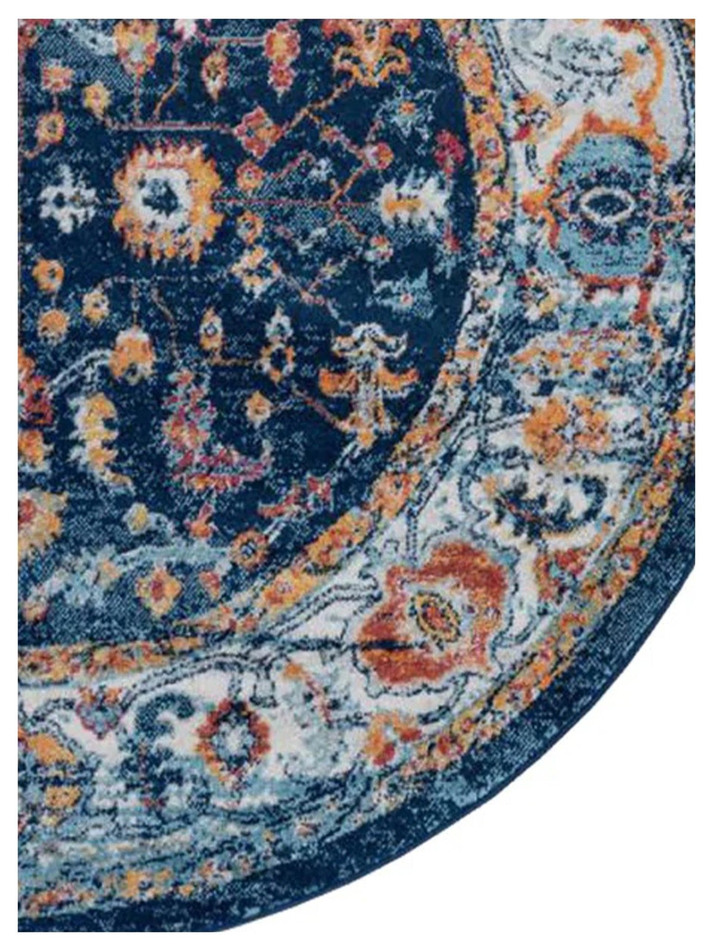 Limited Tatiana TU - 108 NAVY Traditional Machinemade Rug - Rugs - Limited - Atlanta Designer Rugs