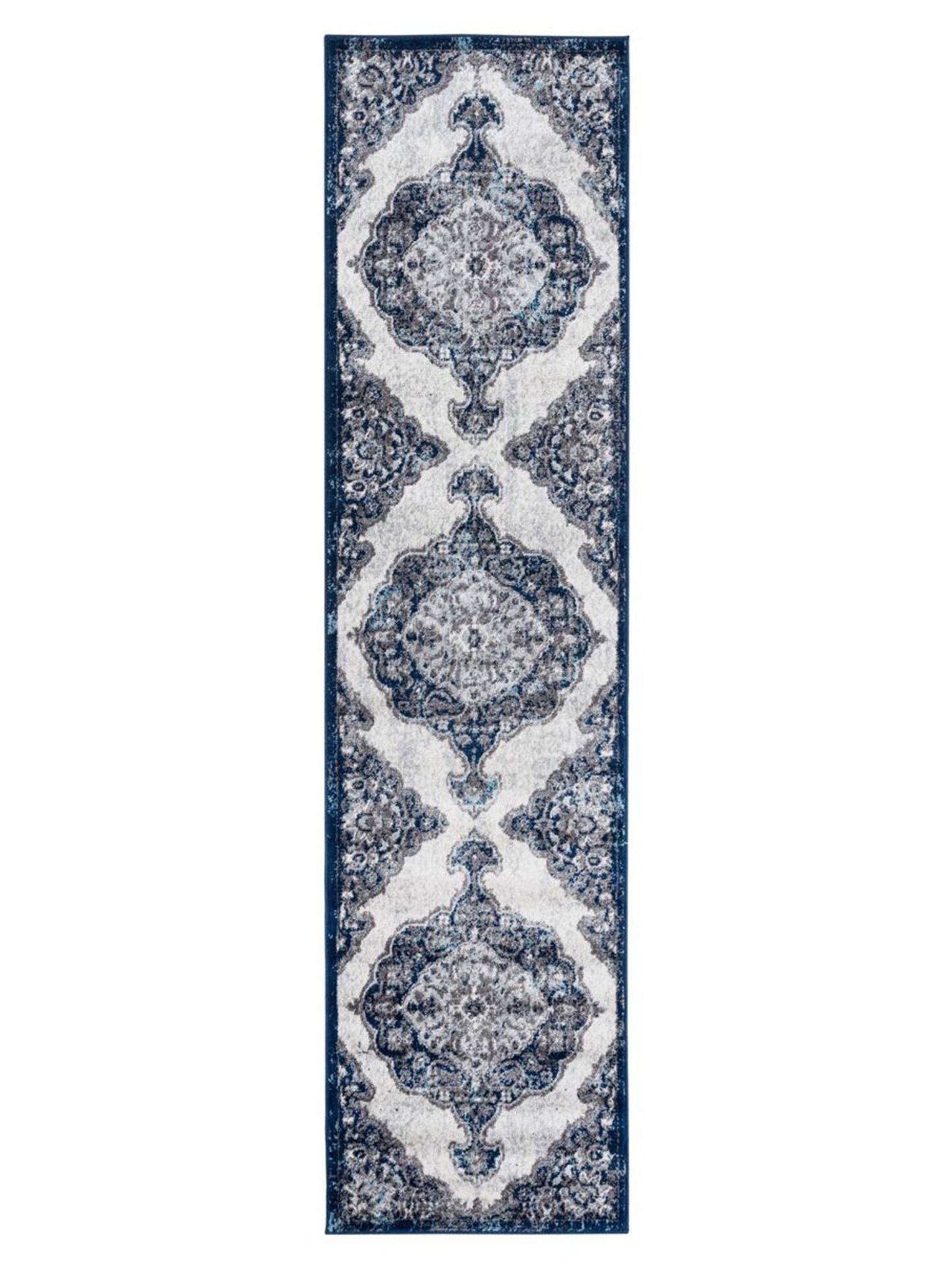 Limited Tatiana TU - 109 IVORY NAVY Traditional Machinemade Rug - Rugs - Limited - Atlanta Designer Rugs