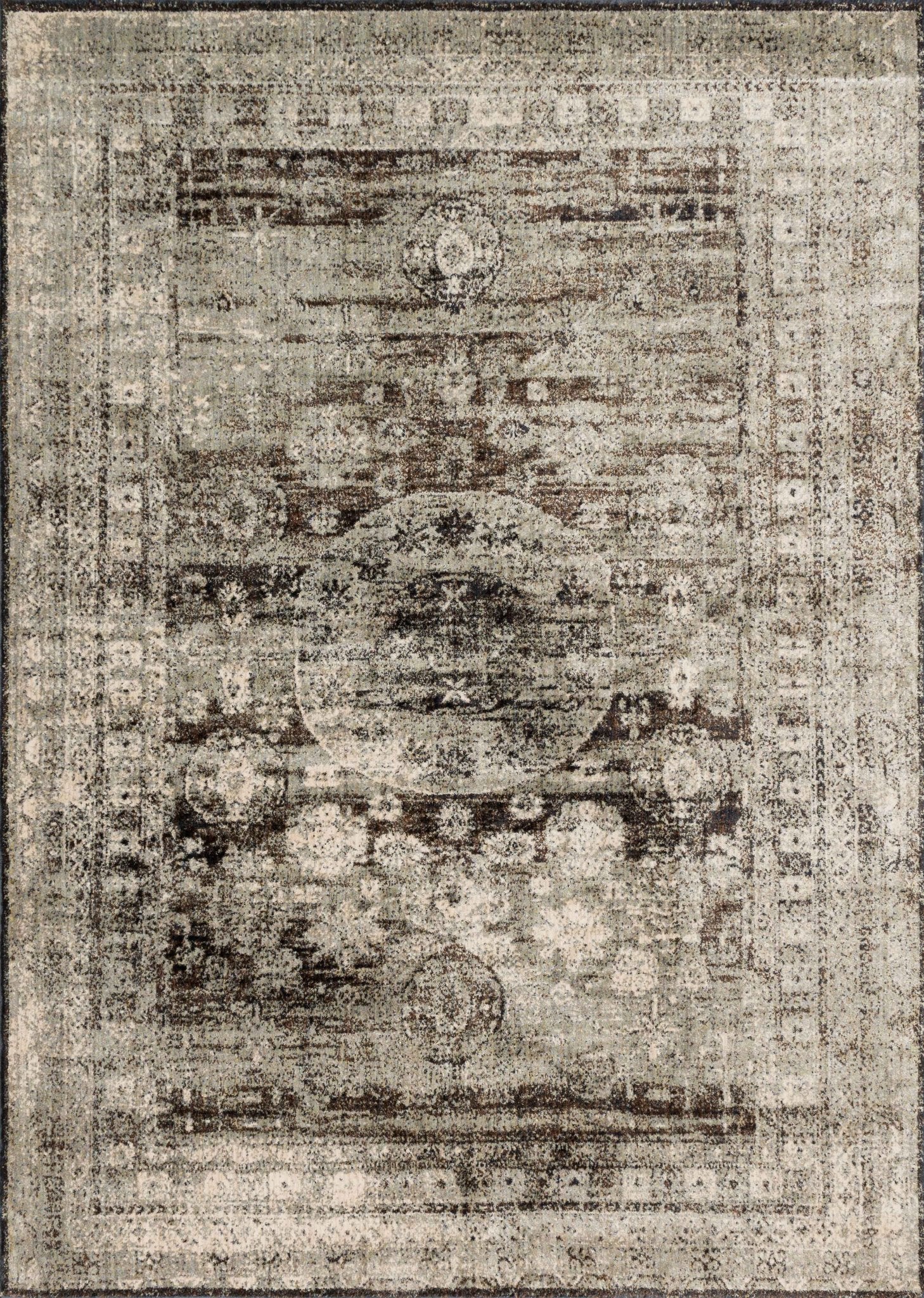 Loloi ANASTASIA AF - 03 Granite Transitional Power Loomed Rug - Rugs - Loloi - Atlanta Designer Rugs