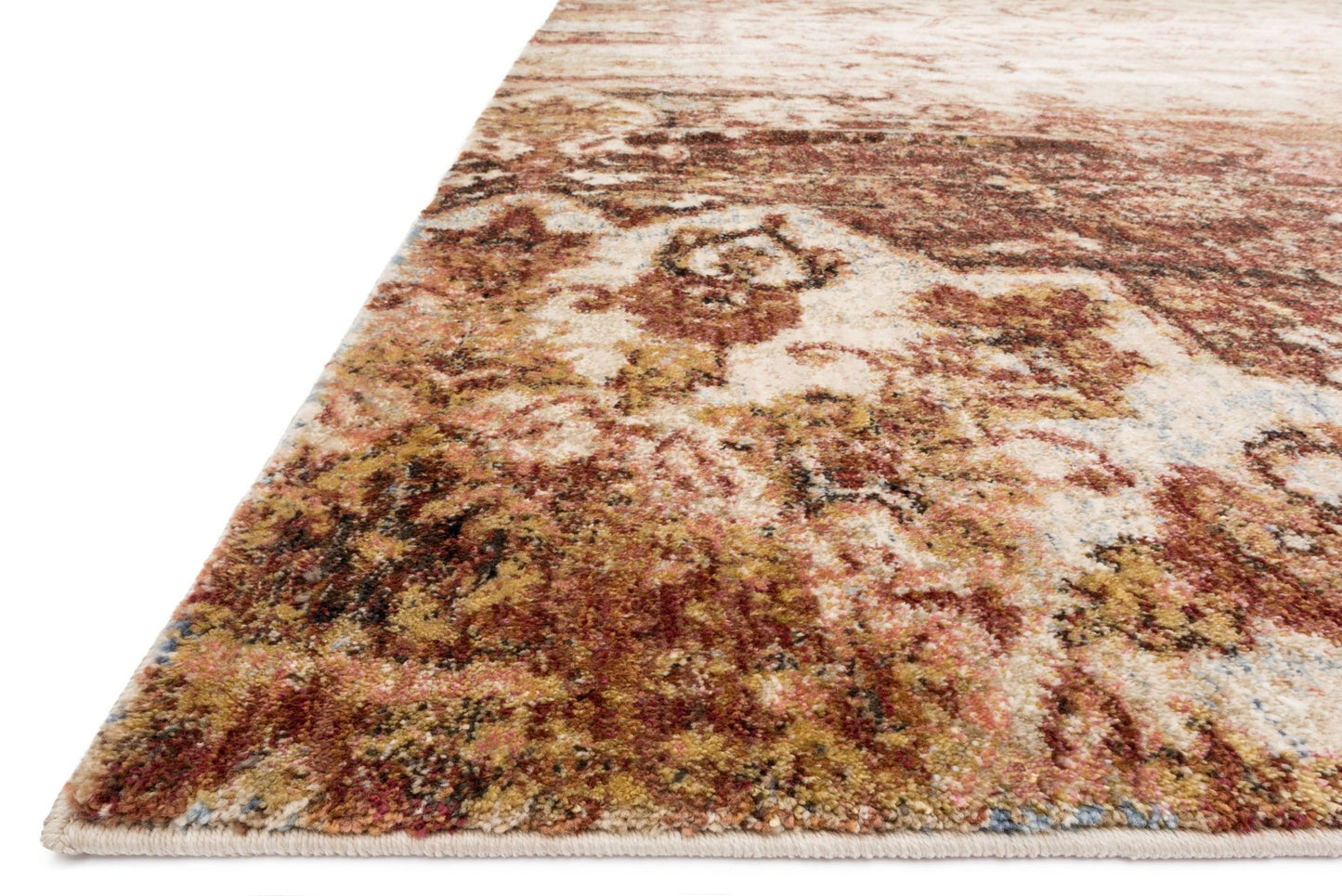 Loloi ANASTASIA AF - 06 Rust Ivory Transitional Power Loomed Rug - Rugs - Loloi - Atlanta Designer Rugs