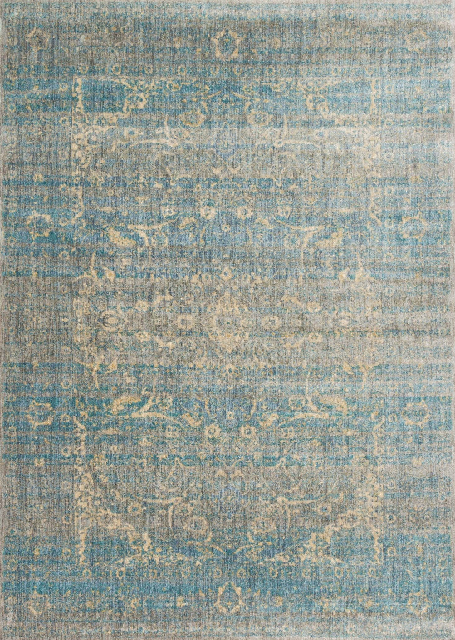 Loloi ANASTASIA AF - 10 Lt. Blue Mist Transitional Power Loomed Rug - Rugs - Loloi - Atlanta Designer Rugs