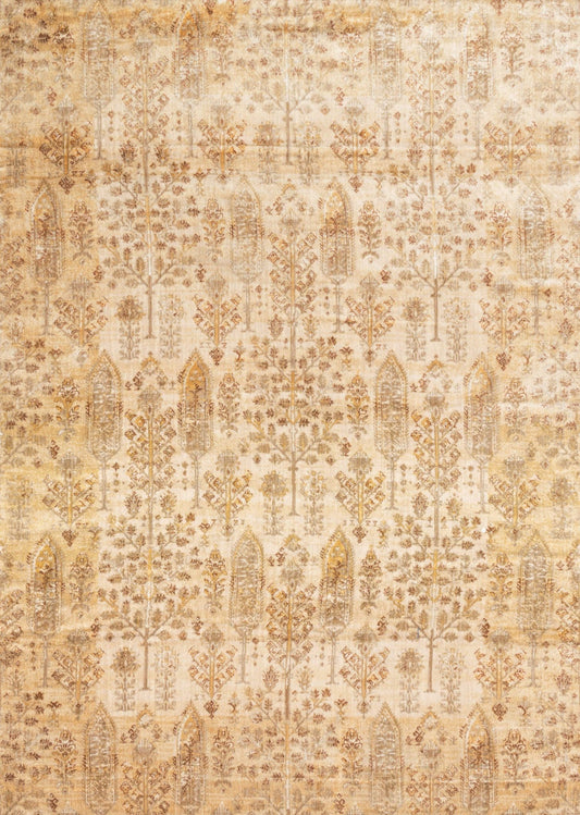 Loloi ANASTASIA AF - 11 Ant. Ivory Gold Transitional Power Loomed Rug - Rugs - Loloi - Atlanta Designer Rugs