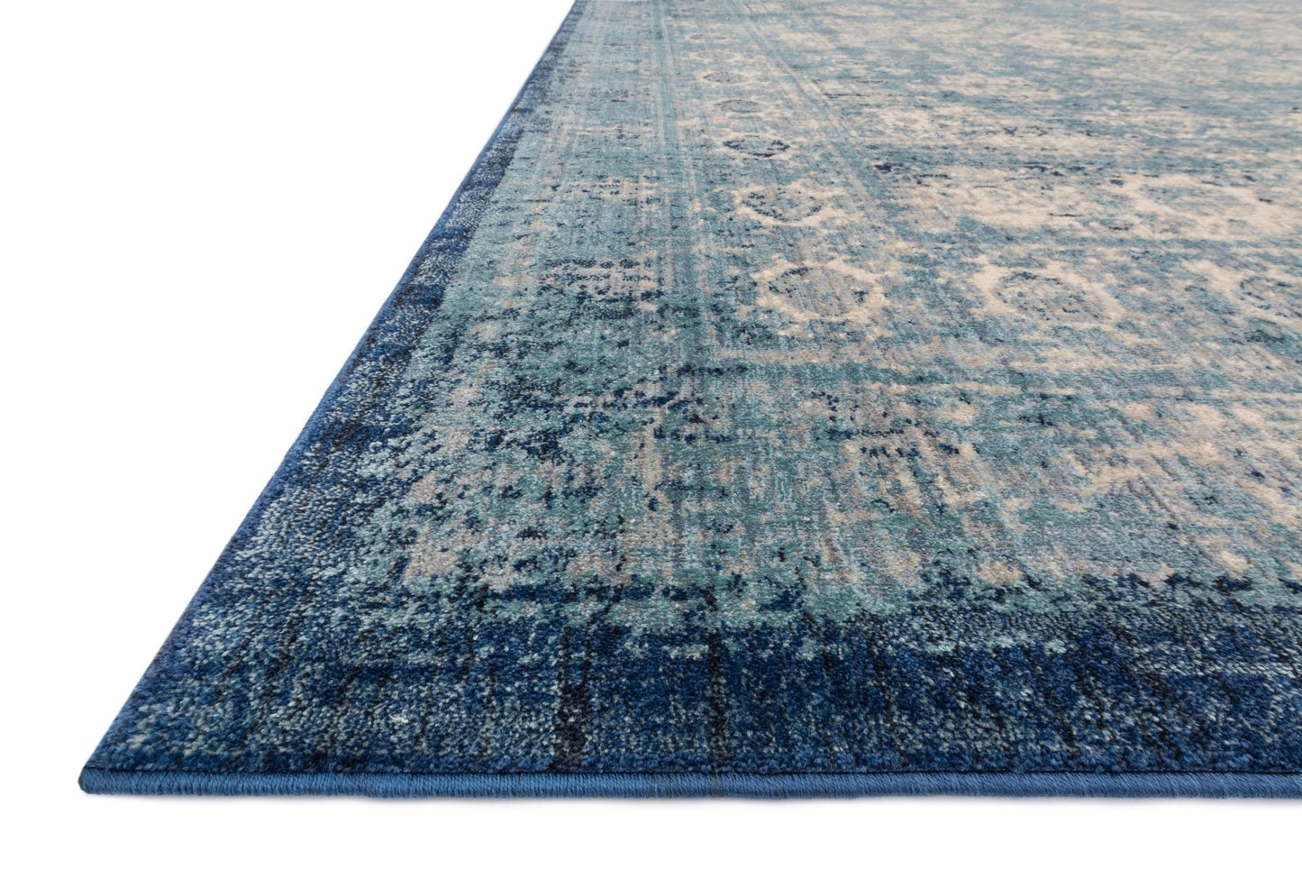 Loloi ANASTASIA AF - 14 Lt. Blue Ivory Transitional Power Loomed Rug - Rugs - Loloi - Atlanta Designer Rugs