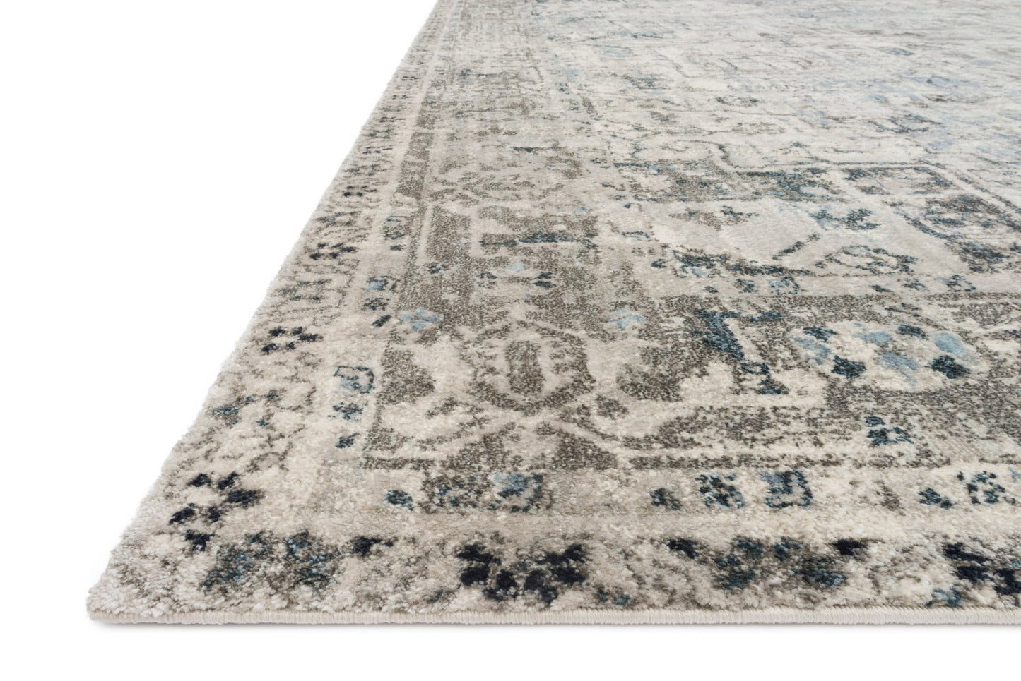 Loloi ANASTASIA AF - 20 Blue Slate Transitional Power Loomed Rug - Rugs - Loloi - Atlanta Designer Rugs