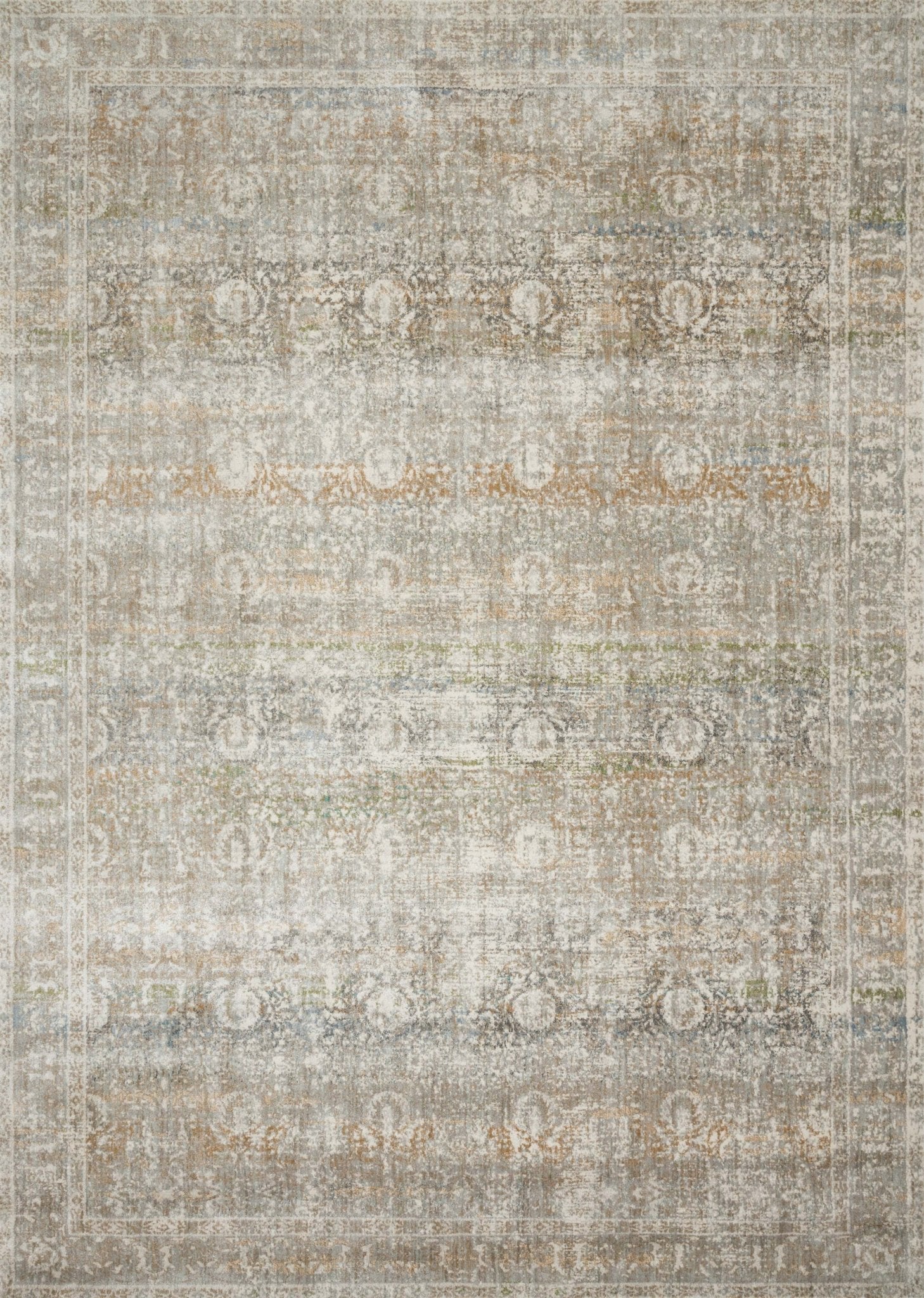 Loloi ANASTASIA AF - 21 Grey Multi Transitional Power Loomed Rug - Rugs - Loloi - Atlanta Designer Rugs