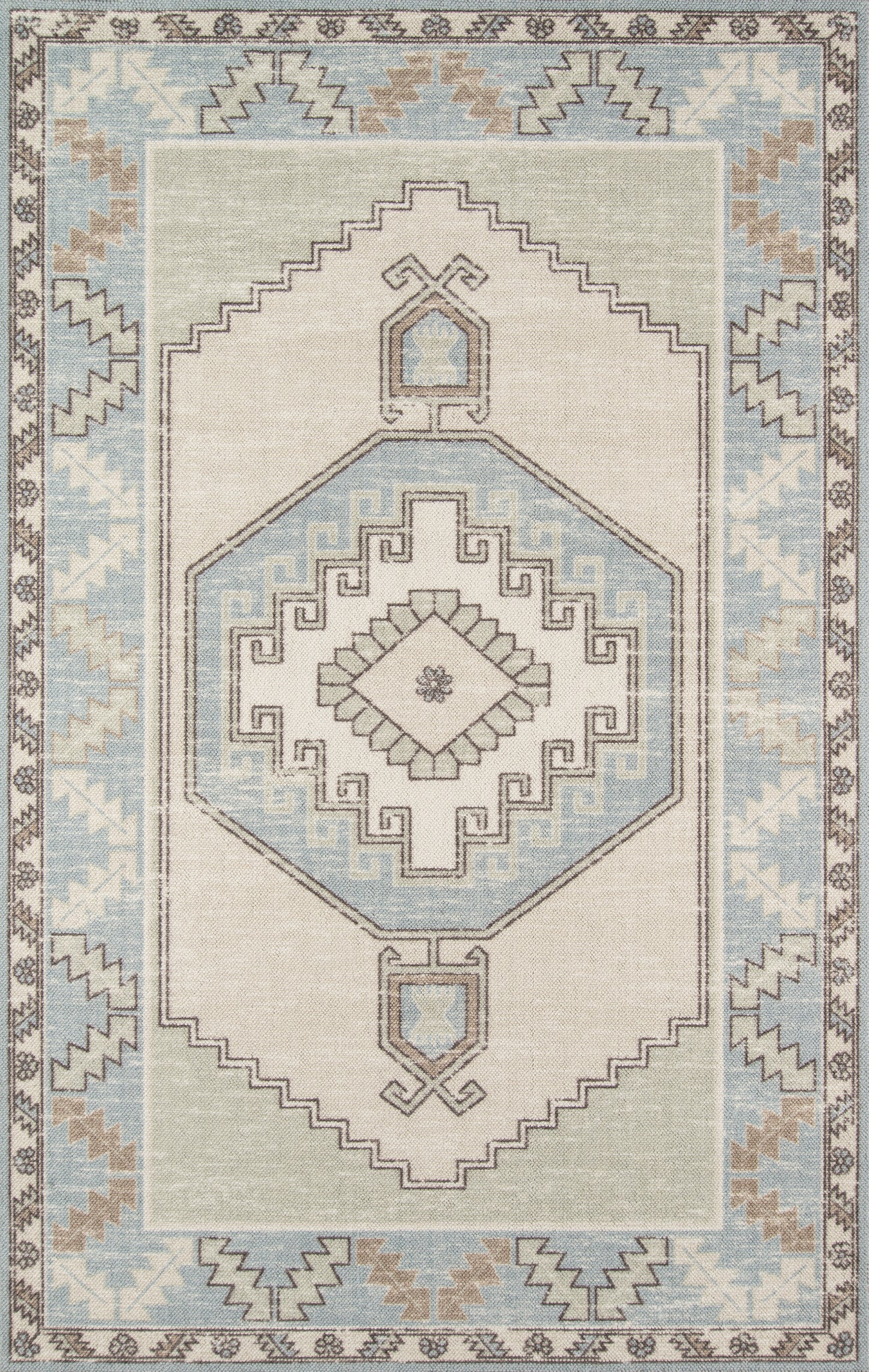 Momeni Anatolia  Light Blue  Traditional