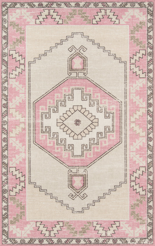 Momeni Anatolia  Pink  Traditional