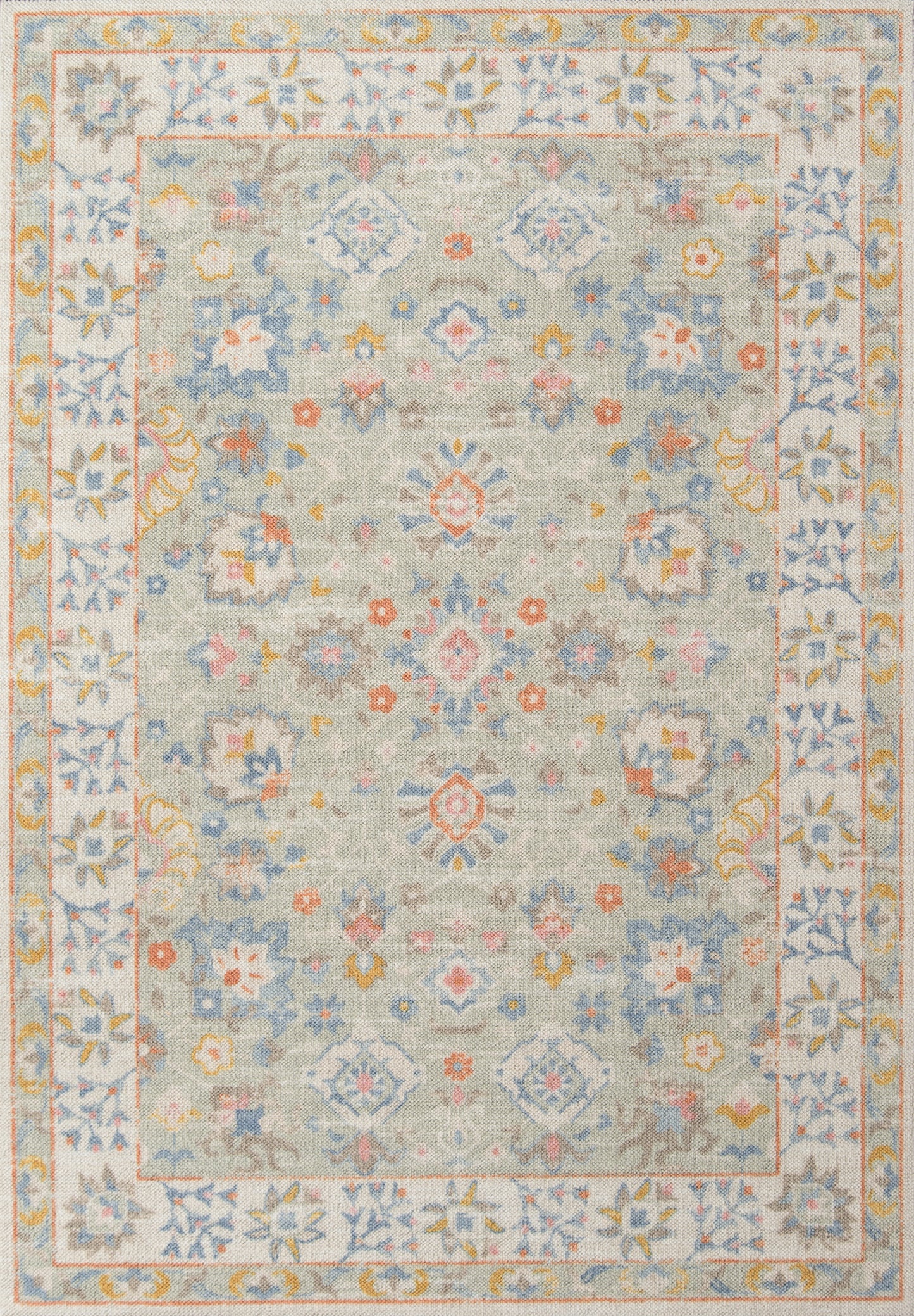 Momeni Anatolia  Light Blue  Traditional